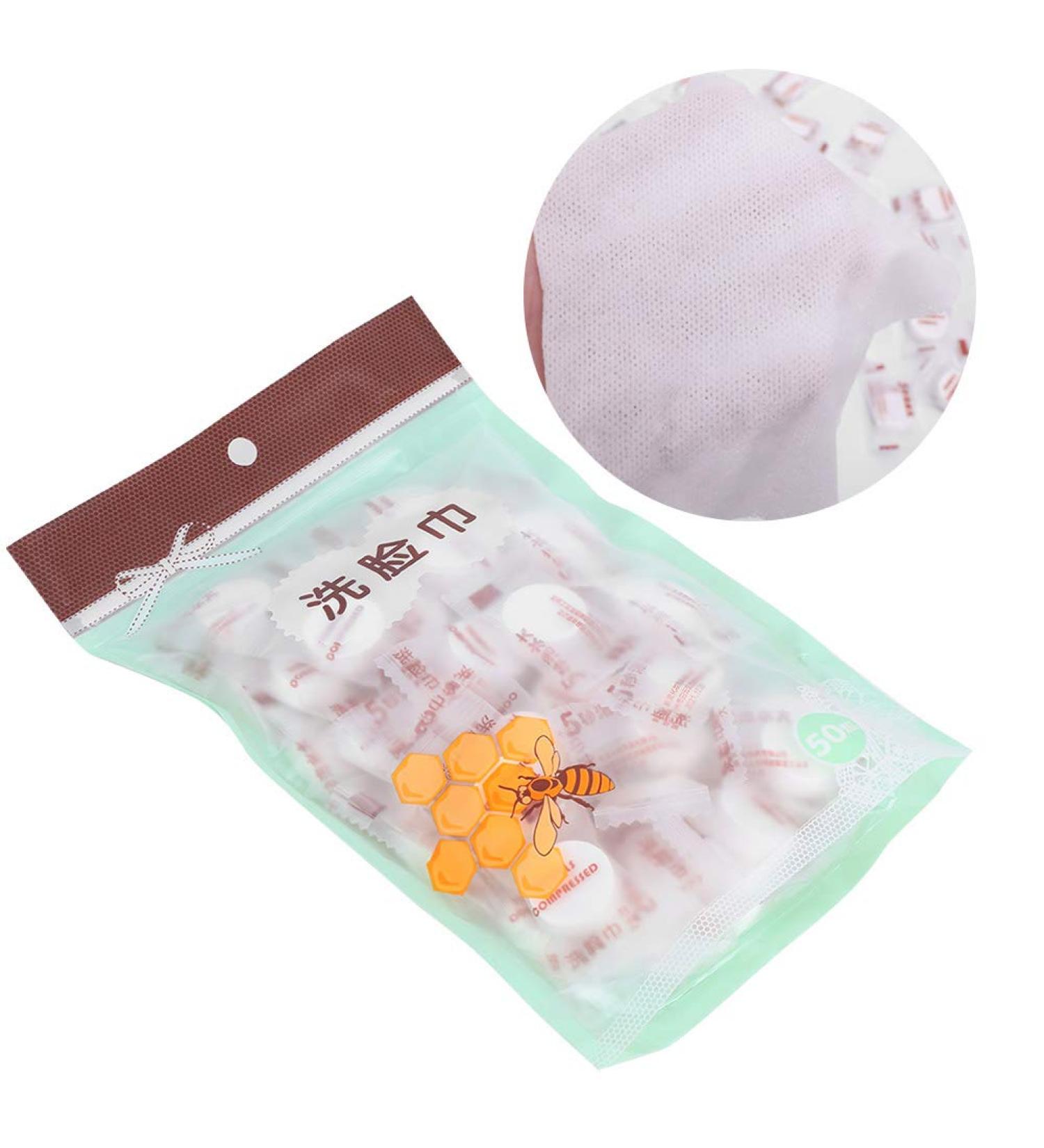 50PCS Cotton Face Towels | Soft & Absorbent Makeup Remover Travel & Cleaning Towels for Women | International Shipping Available - Buy Online on GoSupps.com