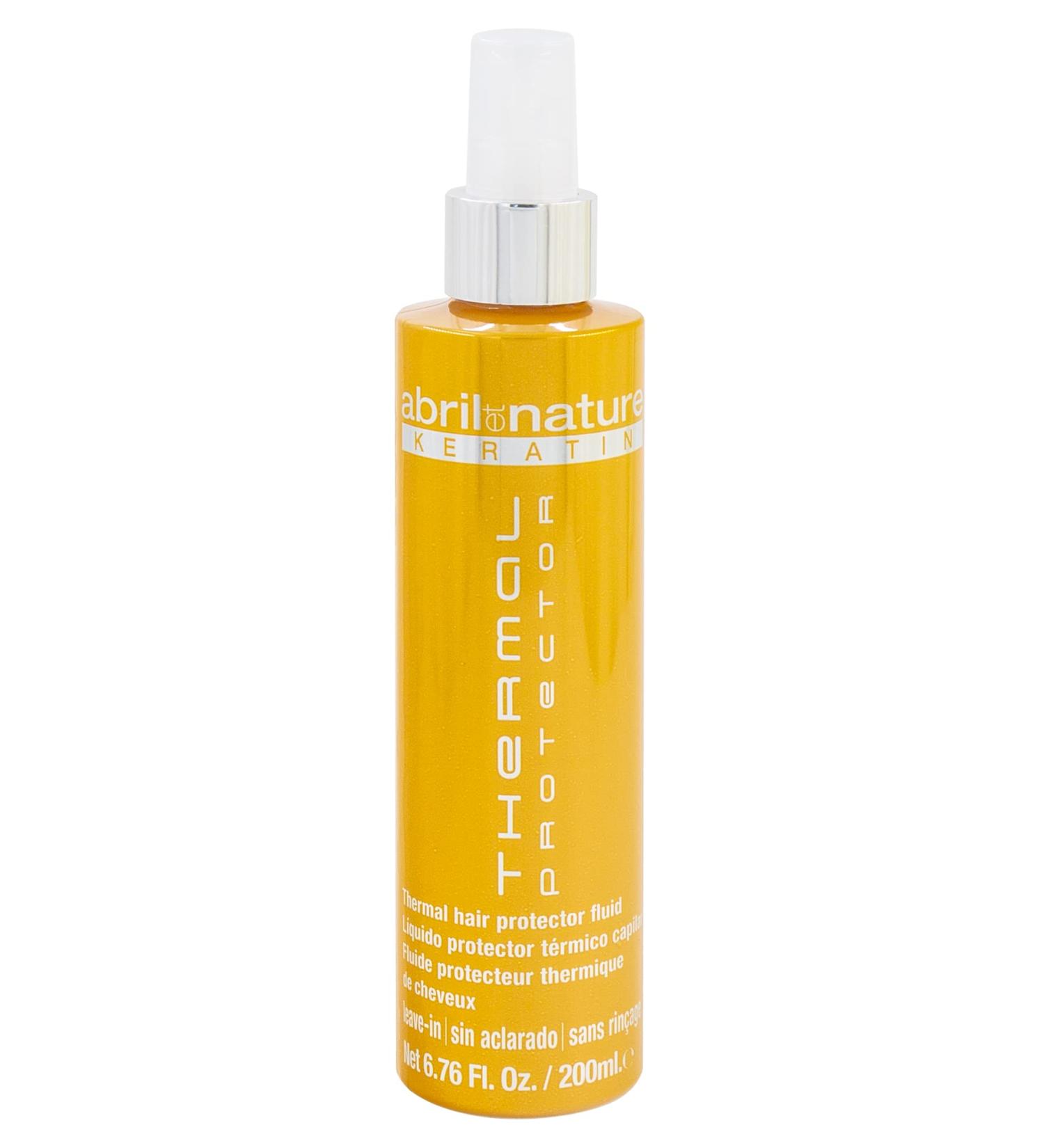 Abril Et Nature - Thermal Protector - Thermal Hair Protector - 200 ml - Prevents Damage Caused by Straighteners or Blow Dryers - Repairing Hair Treatment - Raspberry Scent