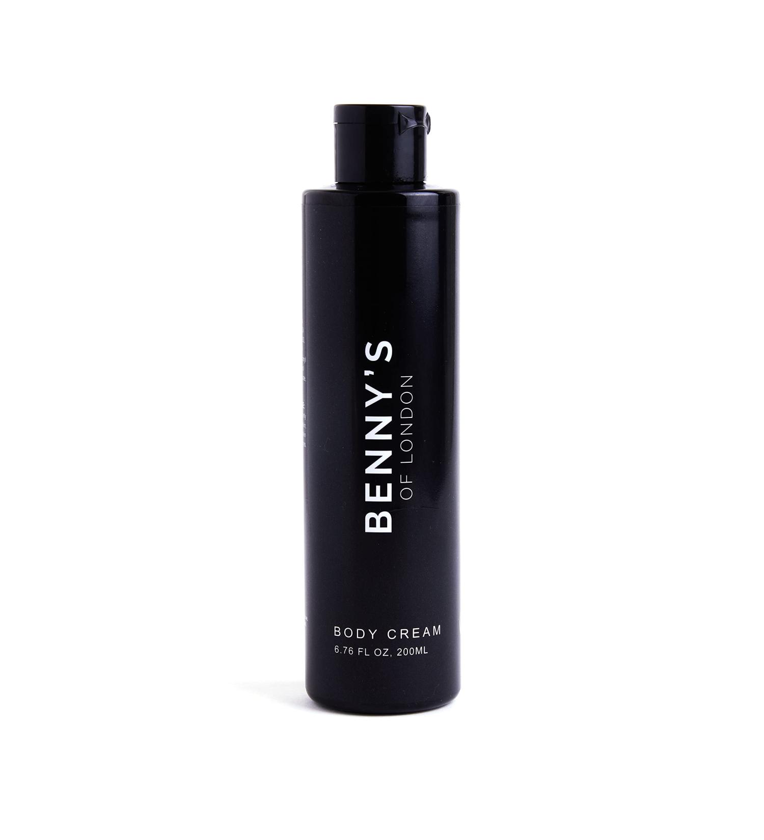 Men's Body Cream | BENNY'S | Light & Refreshing Scent | Hydrates and Repairs Your Skin | Vegan Friendly | Made in the UK | - Buy Online on GoSupps.com