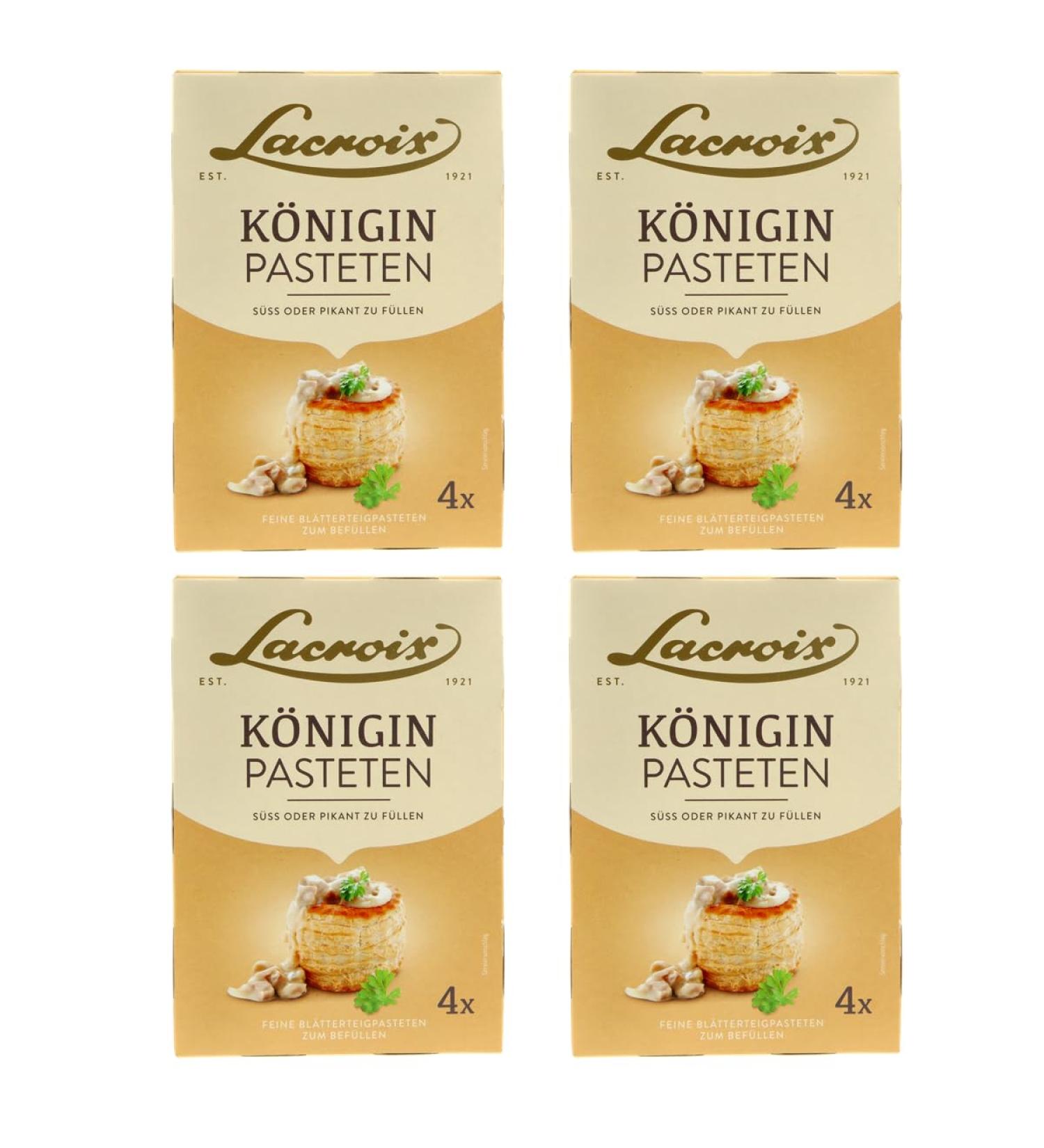 Lacroix Queen Pate 4x100g - Premium Gourmet French Spread | International Shipping Available - Buy Online on GoSupps.com