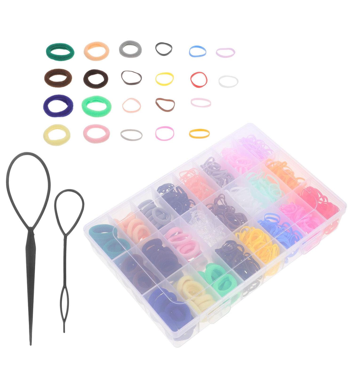 Beaupretty Hair Ties for Toddler Girls Elastic Hair Bands Multicolor Elastics Ponytail Holders Colorful Hair Accessories Hair Styling Tools - Buy Online on GoSupps.com