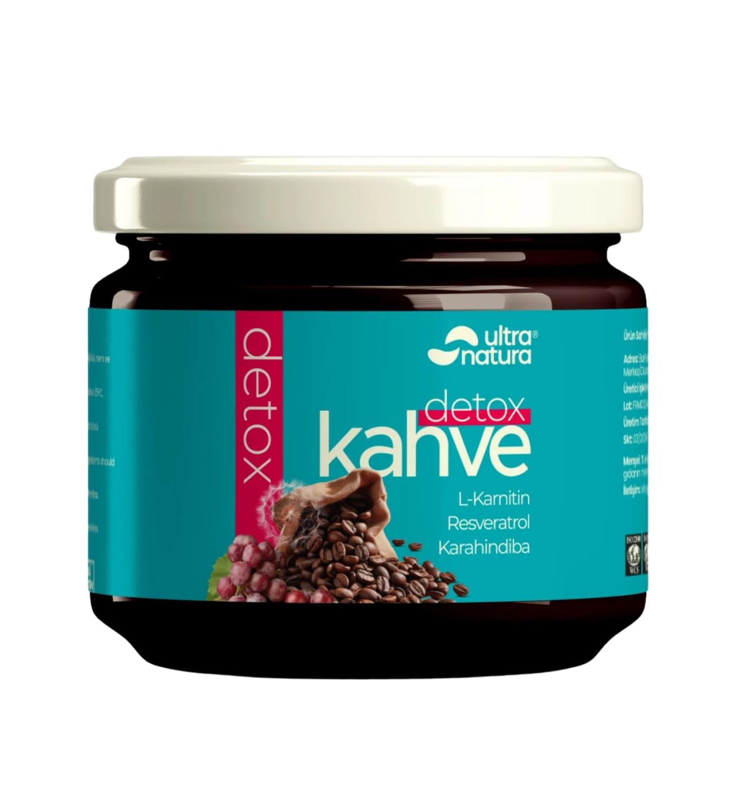 Detox - Detoks Coffee (L-Carnitine Resveratrol Dandelion) 0.298 lb - Buy Online on GoSupps.com
