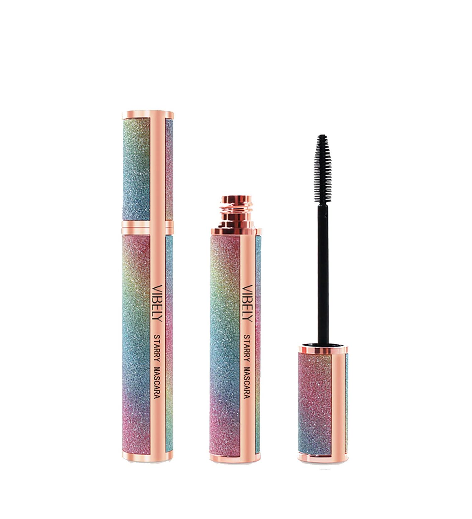 4D Starry Sky Waterproof Mascara - Fiber Volume Non-Blooming Black Eyelash Mascara - Durable & Long-Lasting | International Shipping Available - Buy Online on GoSupps.com