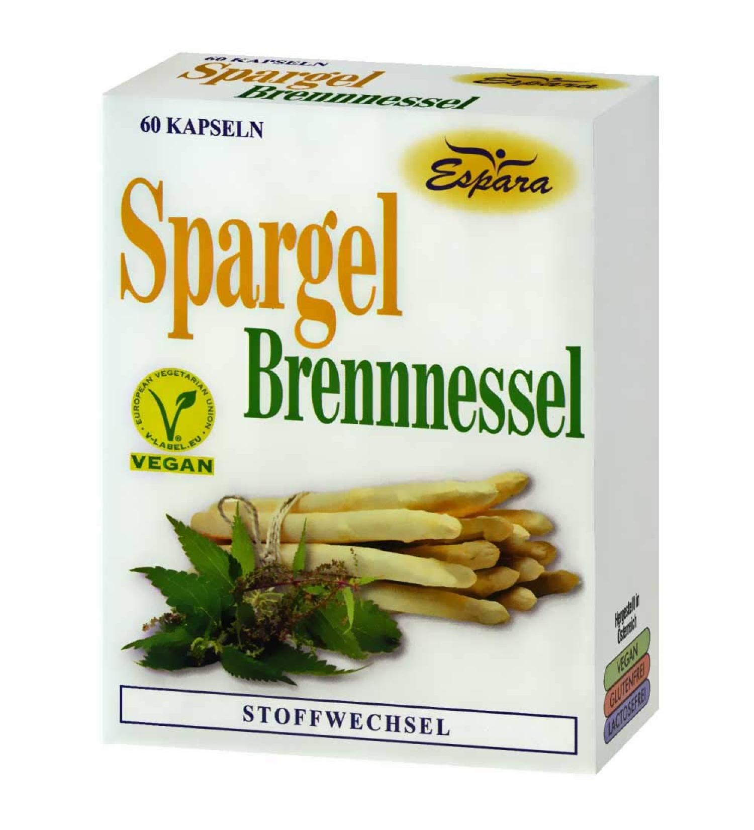 Espara Asparag-Nettle Capsules 60 pcs.