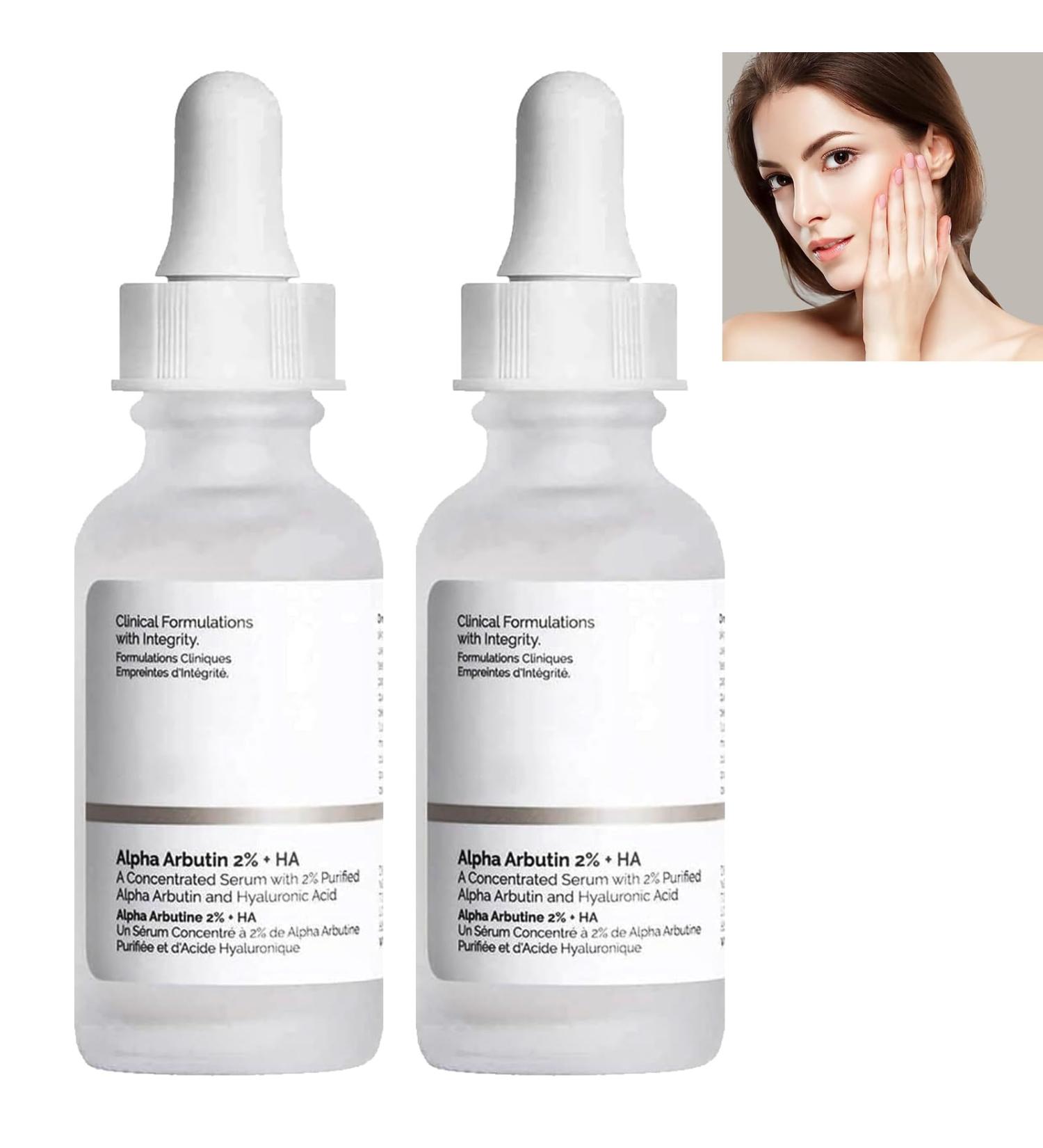 Hyaluronic Acid 2% + B5 Hyaluronic Acid Serum Hyaluronic Acid For Face Hydrated Lightweight Face Serum Anti Aging Facial Brightening Serum Hydraulic Acid Serum for Face Skincare 2PC - Buy Online on GoSupps.com