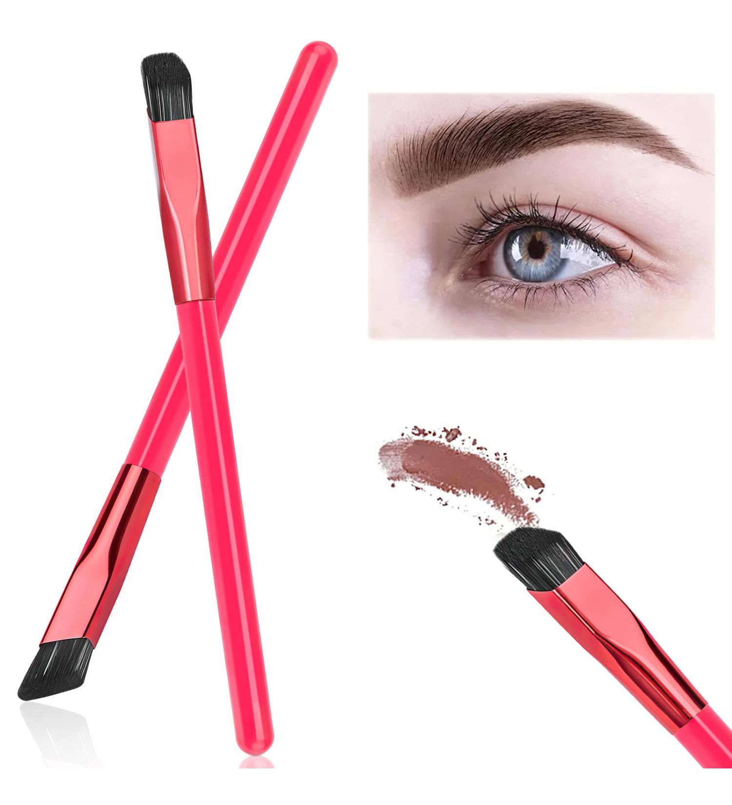Professional Multi-Function Eyebrow and Hairline Makeup Brush Set - 2 Pack - Buy Online on GoSupps.com