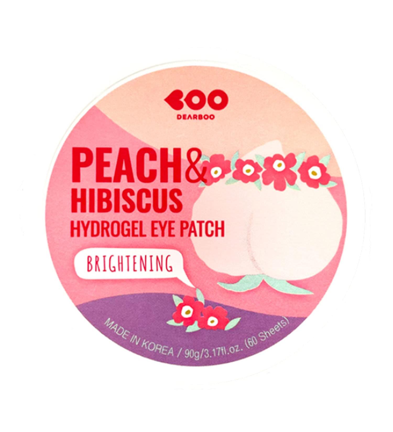 Peach & Hibiscus Hydrogel Eye Patch - Revitalize & Hydrate Your Eyes | 3.17 Fl Oz - International Shipping Available - Buy Online on GoSupps.com
