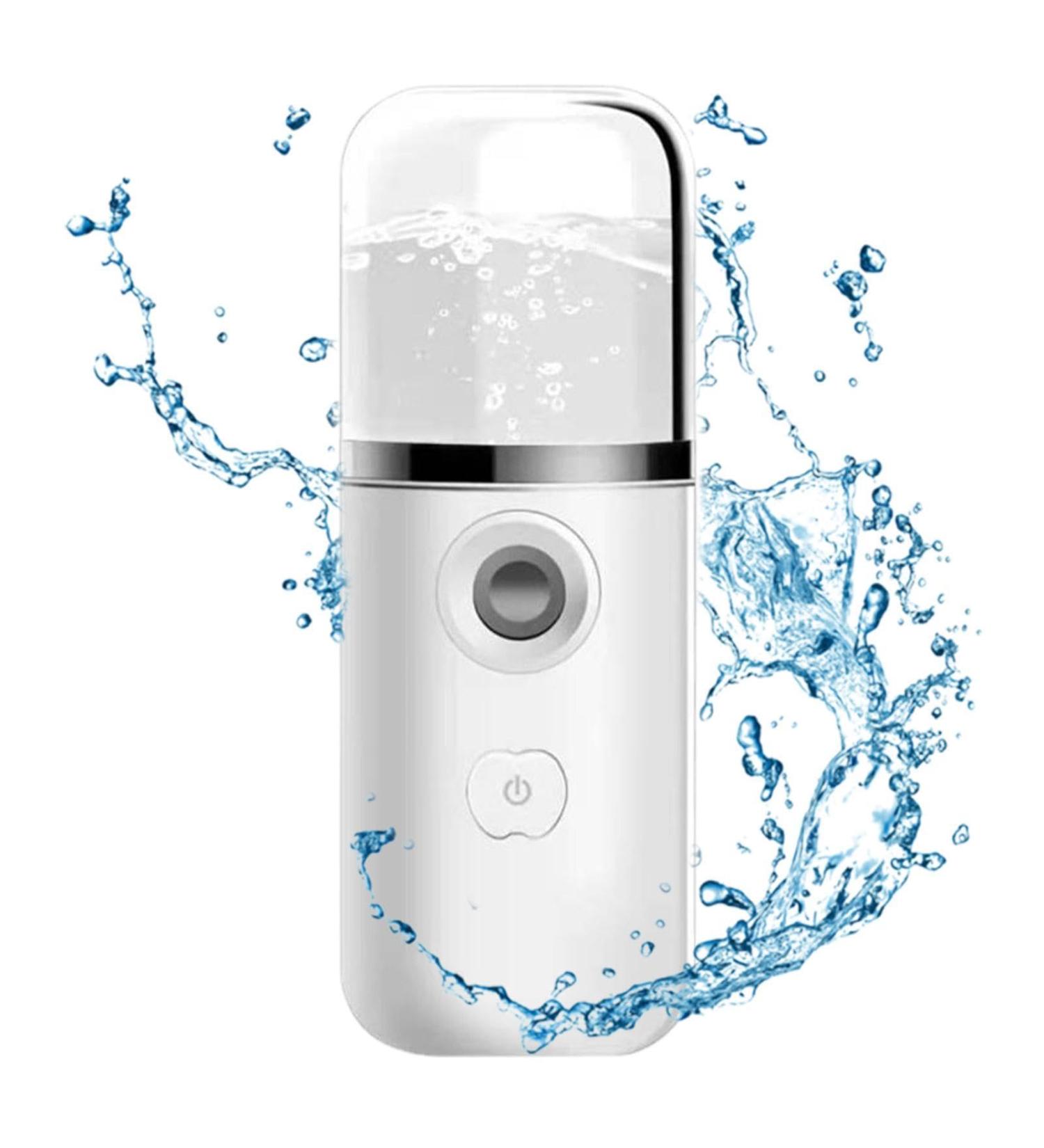 Nano Mister for Lash Extensions - Hydrating Handy Handheld Nano Facial Mist Sprayer Eyelash Aftercare Tool - Rechargeable Face Steamer for Lash Salon Make-Up & Skincare Treatments White - Buy Online on GoSupps.com