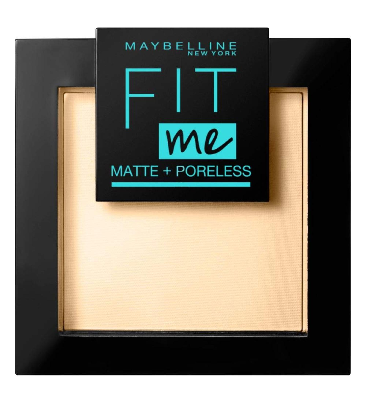 Maybelline Fit Me Matte + Poreless Powder No. 220 Natural Beige - Long-Lasting Mattifying Formula | 9g - International Shipping Available - Buy Online on GoSupps.com