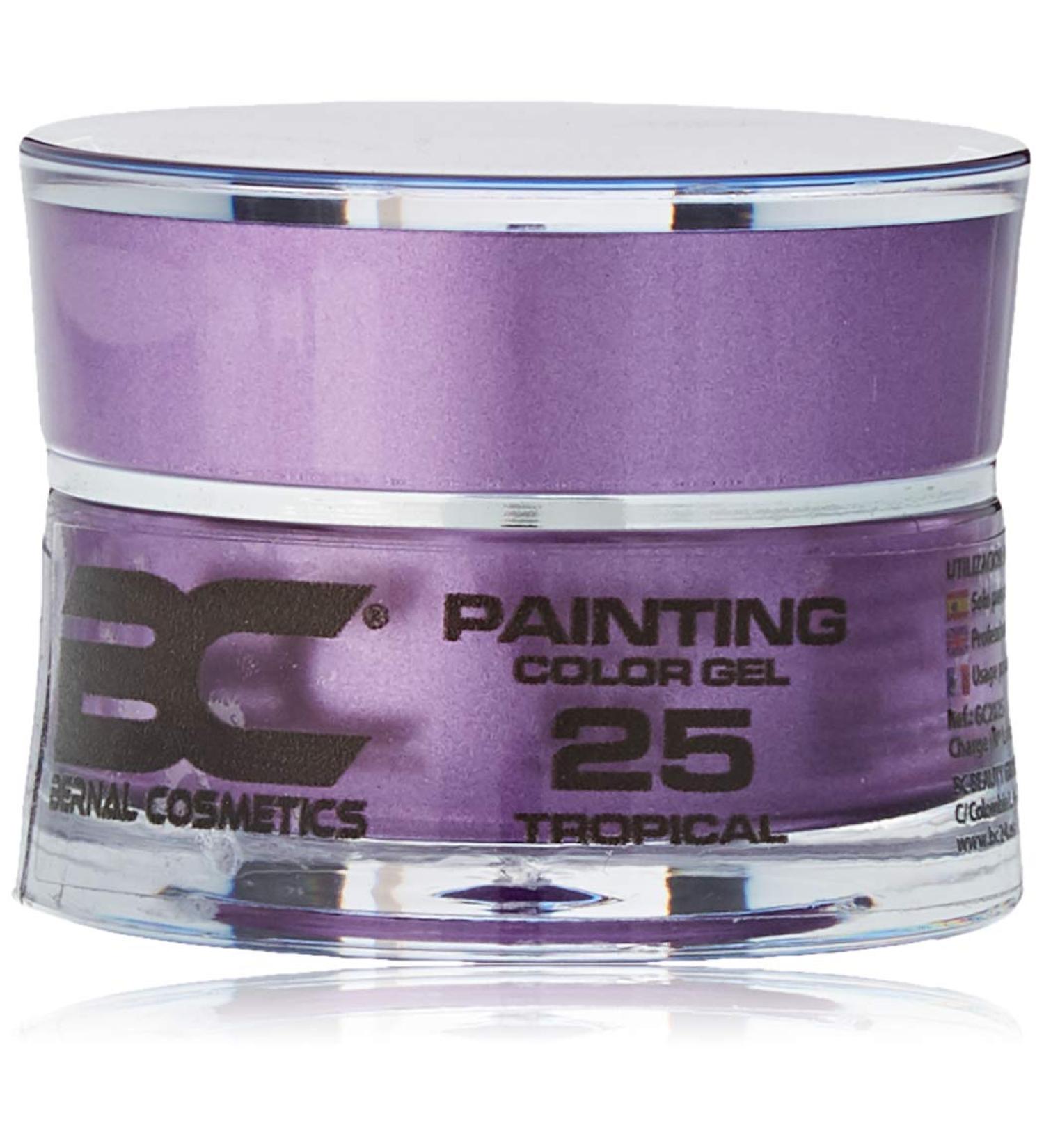 BC Bernal Cosmetics Gel Painting No. 25 - Tropical 5ml | Premium Art Gel for Nail Designs - International Shipping Available - Buy Online on GoSupps.com