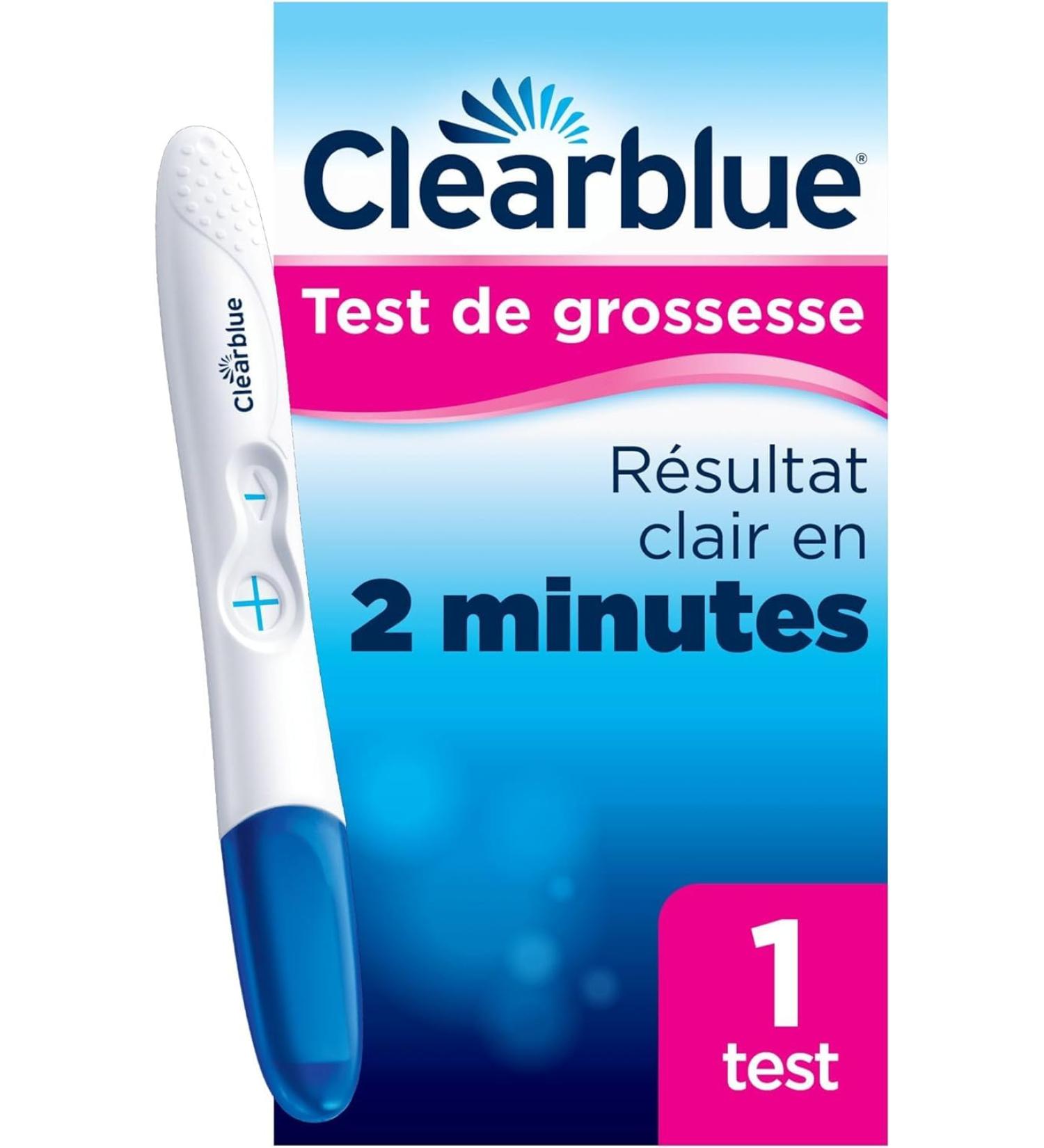 Clearblue Pregnancy Test - Fast 1-Minute Results - 1 Test Unit - Buy Online on GoSupps.com