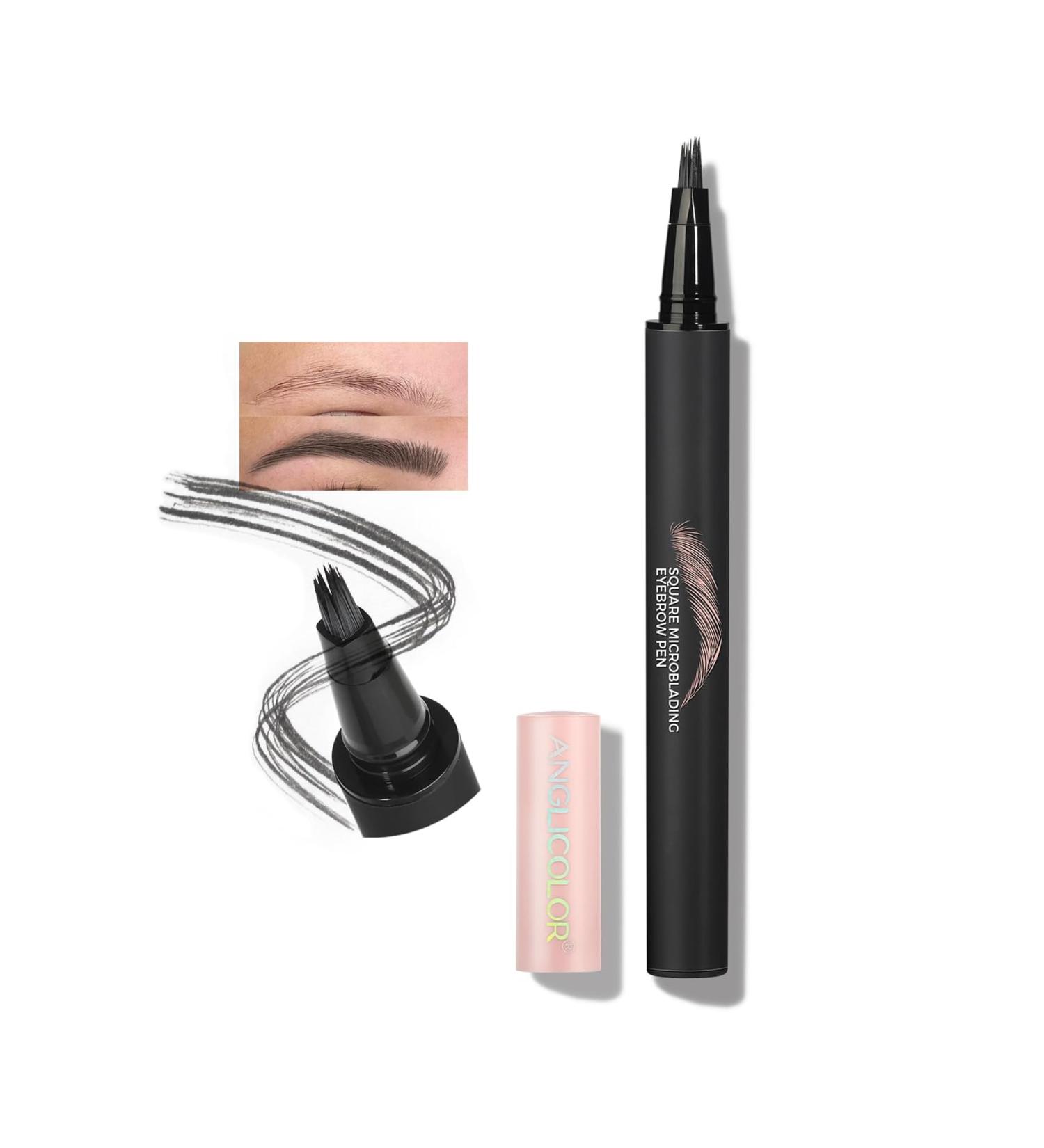 Anglicolor Crayon sourcils Texture r aliste semblable celle des poils Crayon sourcils microblading application facile r sistant l'eau et aux bavures tenue 24 heures. (#03) - Buy Online on GoSupps.com