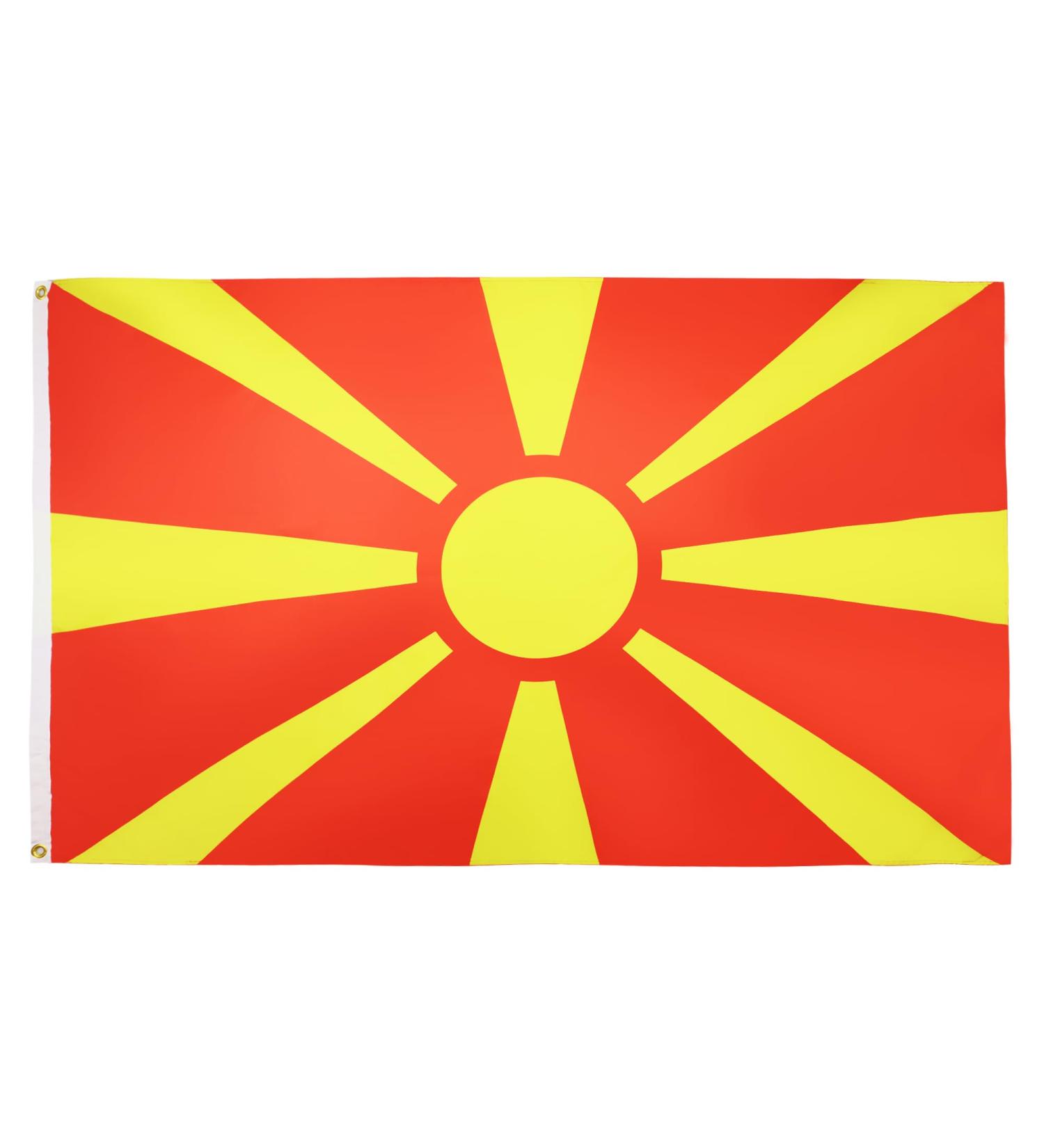 Buy AZ FLAG Macedonia Flag 150x90cm | High-Quality Macedonian Flag | International Shipping Available - Buy Online on GoSupps.com