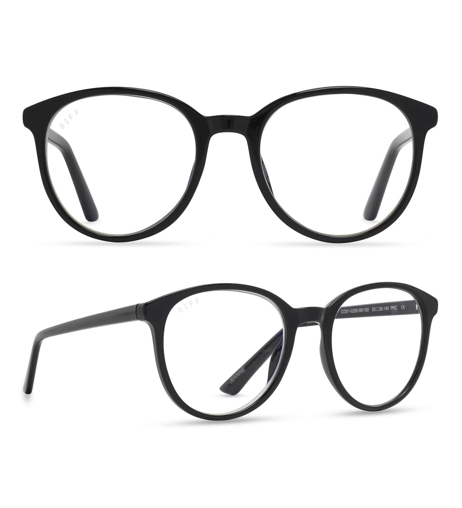Shop DIFF Blue Light Blocking Reading Glasses - Lightweight Oversized Jeanne Eyewear for Women - Stylish & Comfortable 2.0x Magnification - Buy Online on GoSupps.com
