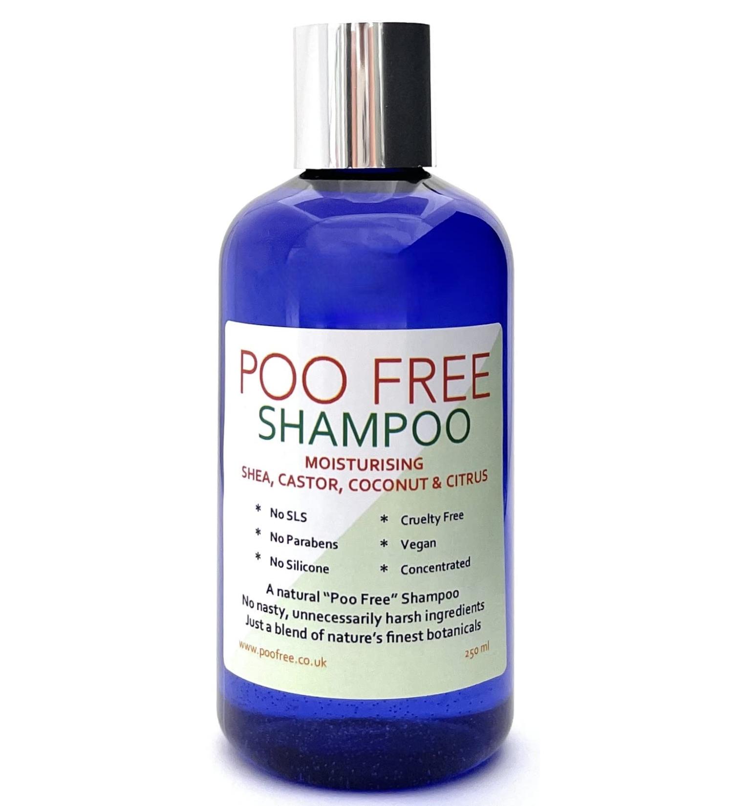 99% Natural MOISTURIZING SHAMPOO | CURLY HAIR - SHEA BUTTER ARGAN COCONUT & MINT - 250ml POO FREE No Sulfates Parabens. Concentrated. pH 5.5 Balanced Suitable for Sensitive Skin. - Buy Online on GoSupps.com