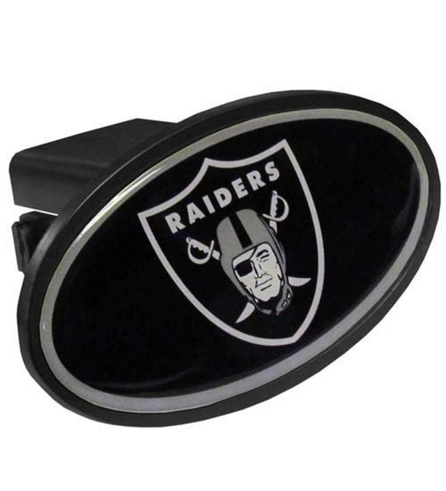 NFL Oakland Raiders Plastic Logo Hitch Cover, Class III