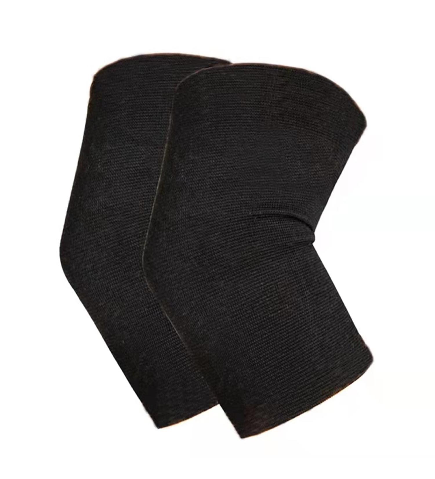 JUSDIQIR Elbow Compression Sleeves - Tennis & Golfer's Elbow Brace for Men & Women - Black Arm Support Sleeves for Sports Pain Relief - Buy Online on GoSupps.com