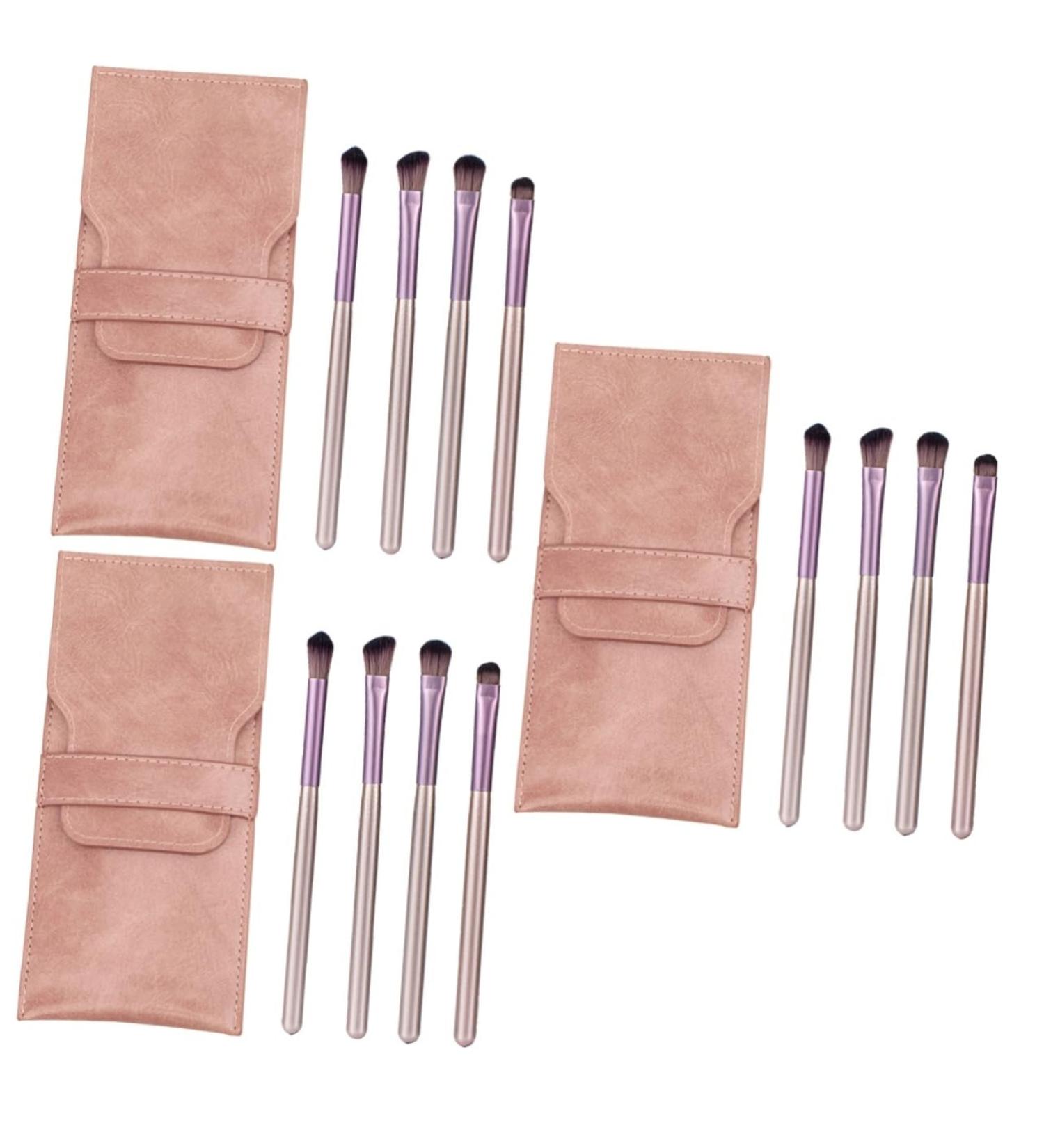 POPETPOP 3 Sets Eye Shadow Brush Set Eye Foundation Brush Eye Crease Brush Professional Makeup Brush Makeup Brush for Girls Makeup Brush for Women Girls Suit Miss Pu The Face Powder - Buy Online on GoSupps.com