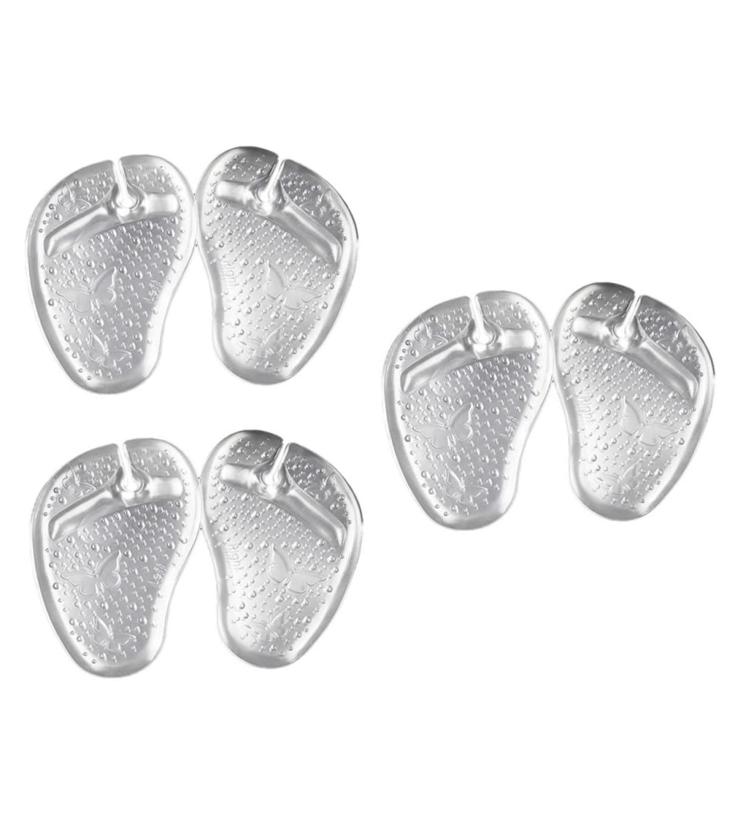 Didiseaon Forefoot Slipper Pad Cushions - 3 Pairs Silicone Gel Insoles for High Heels & Sandals - Transparent Grip Pads for Comfort & Pain Relief - Buy Online on GoSupps.com