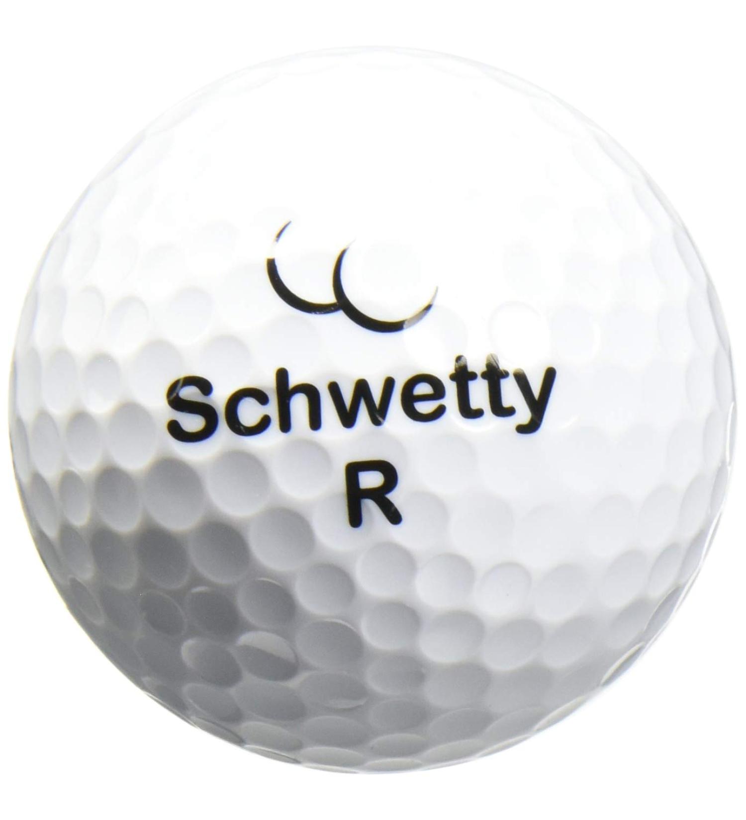 Schwetty Balls White Pair (includes 2 Golf balls)