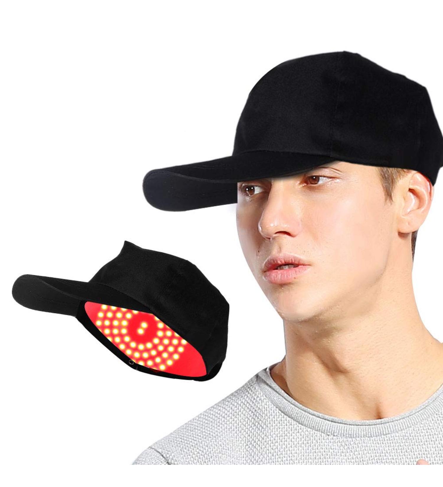 Red Lights Therapy Hat 94PCS Lamp Beads Hair Loss Treatment Instrument Oil Control Hair Growth Cap Ideal for Thinning Hair Hair Regrowth Devices for Hair Growth for Men and Women (Black) - Buy Online on GoSupps.com