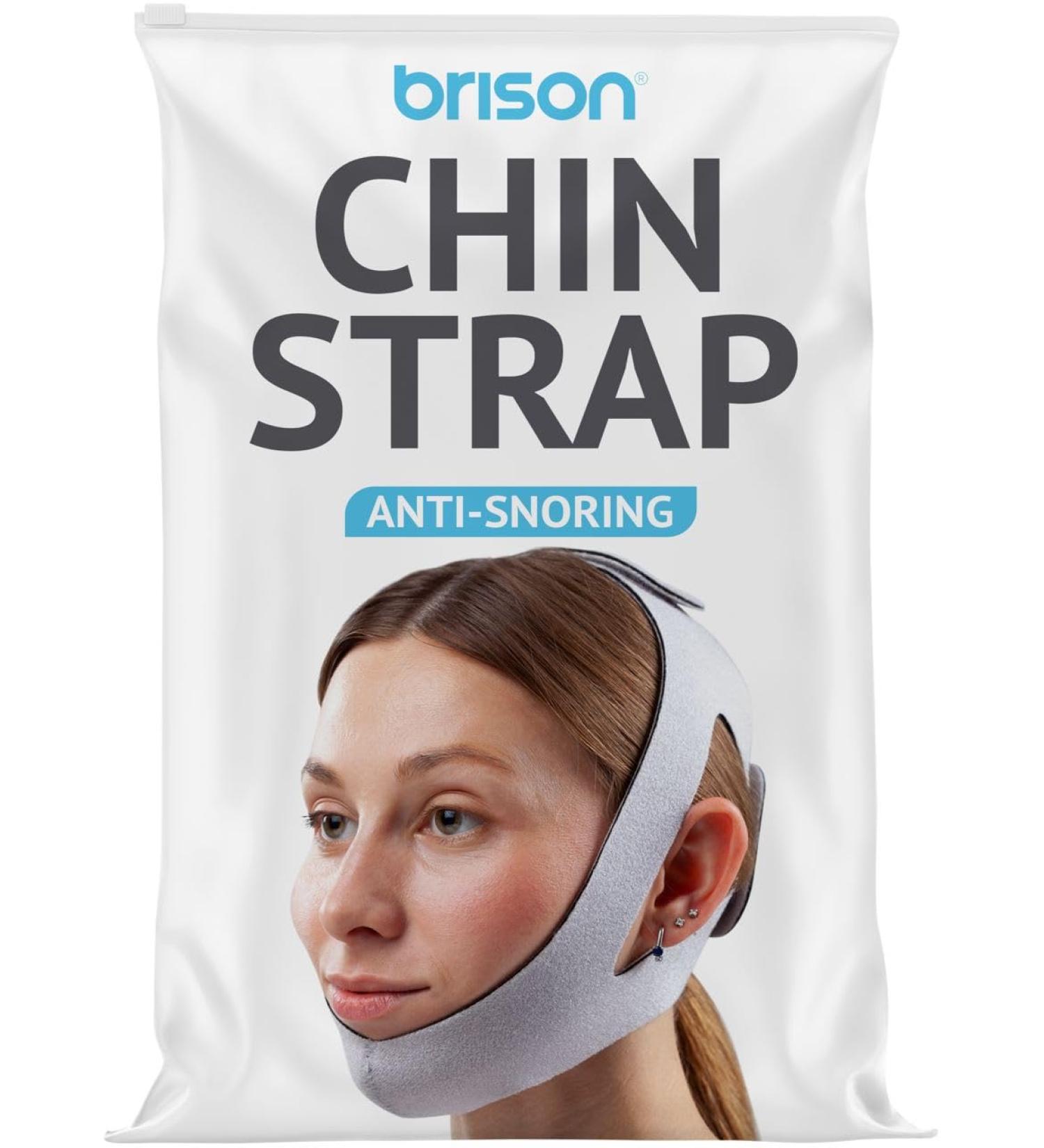 Brison Adjustable Anti Snoring Chin Strap for CPAP Users - Stop Snoring, Keep Mouth Closed - Nasal Breathing Aid for Men and Women - Buy Online on GoSupps.com