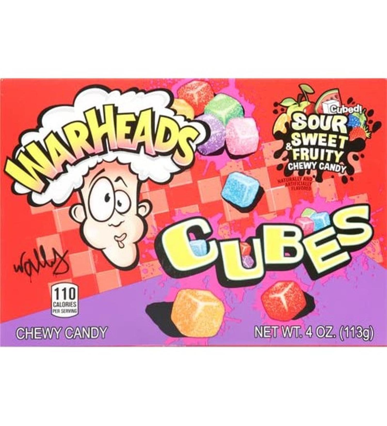 WarHeads Sour Chewy Cubes Assorted Flavours 113g - Buy Online on GoSupps.com