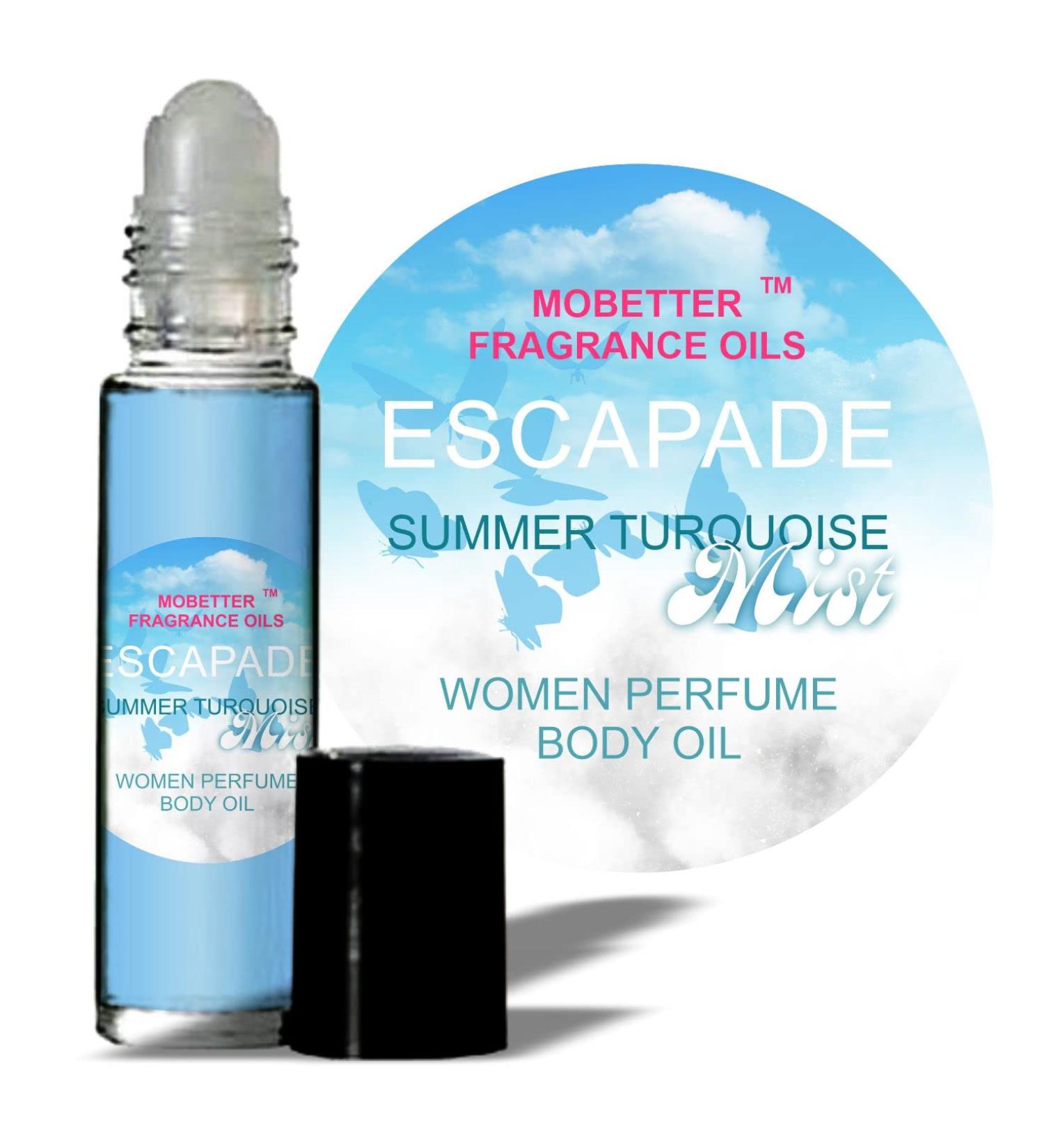 MOBETTER FRAGRANCE OILS Escapade Summer Turquoise Women Perfume Body Oil