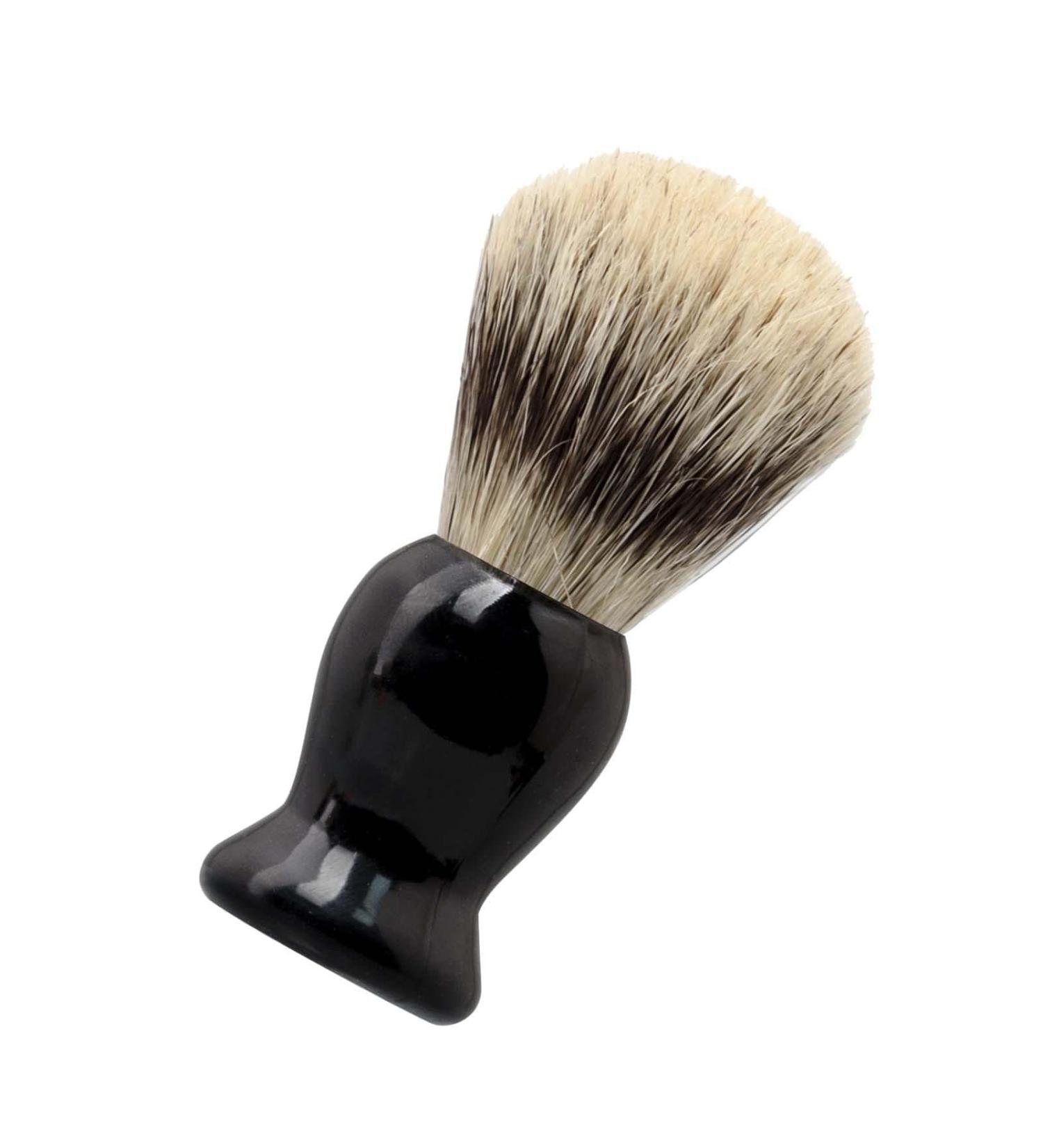 Generic Hair Razor Brush - Durable Black Handle Foaming Bristle Perfect Birthday Gift & Salon Tool - Buy Online on GoSupps.com