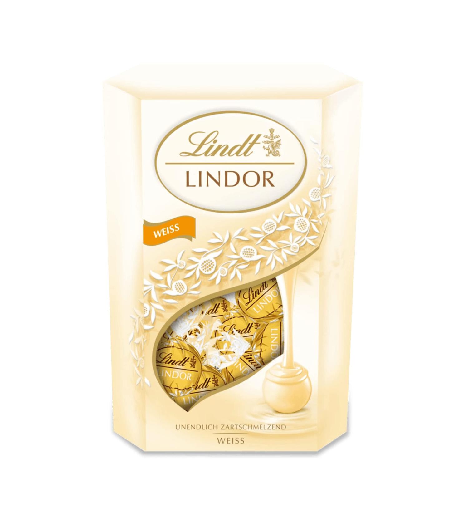 Lindt Chocolate Lindor White Balls 500g | 40 Delicate Pralines - Perfect Gift for Chocolate Lovers - Buy Online on GoSupps.com