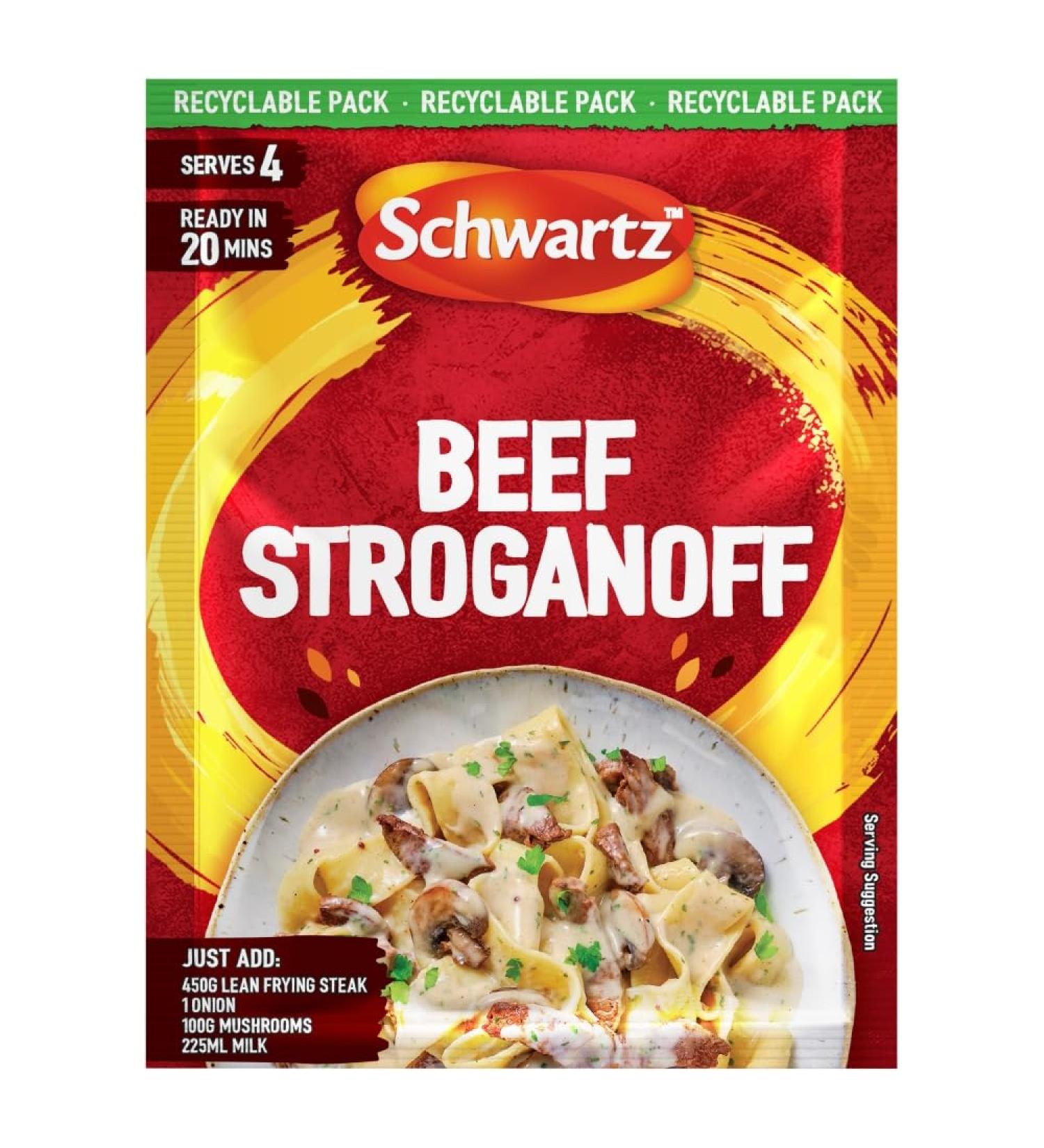Schwartz Beef Stroganoff 35g