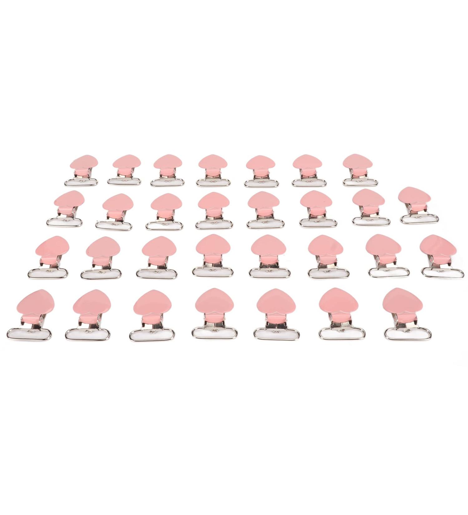 30 Galvanized Suspender Clips - DIY Pacifier Clips for Baby - High-Quality Durable International Shipping - Buy Online on GoSupps.com