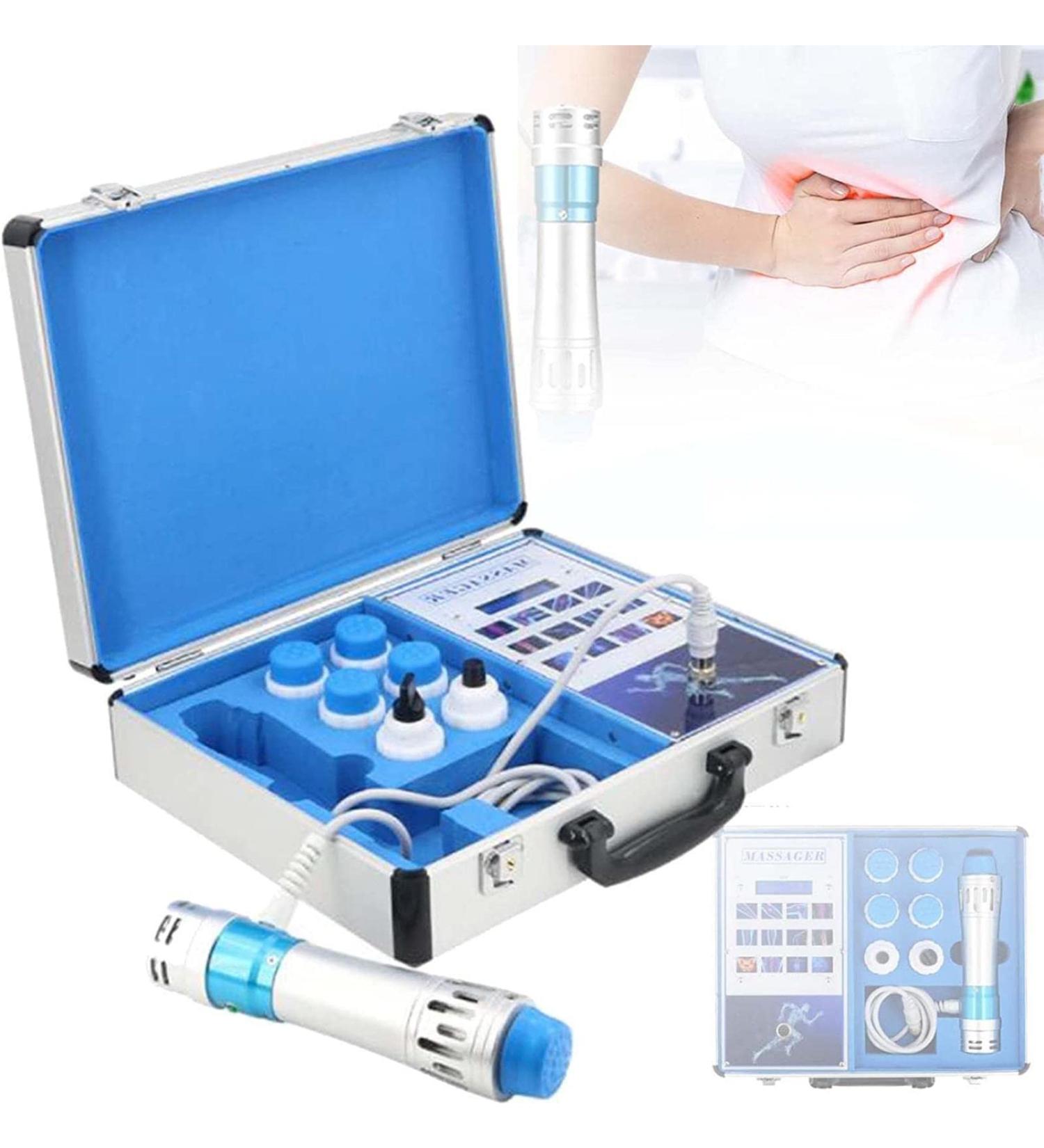 Electromagnetic Shock Wave Base Massage Device - ED & Muscle Relief Solutions | International Shipping Available - Buy Online on GoSupps.com