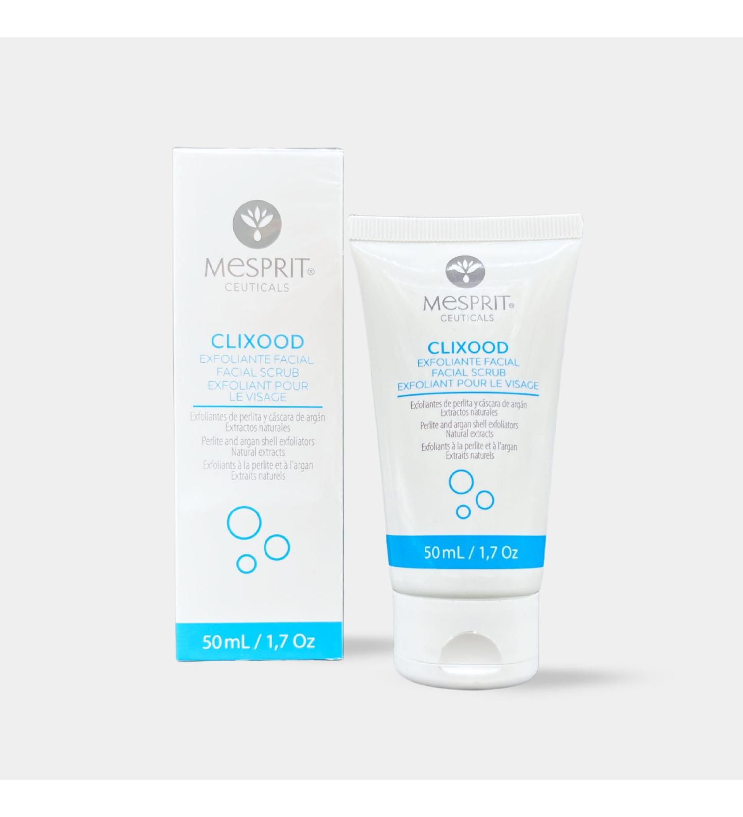 Clixood - Exfoliating Facial Scrub with Nutrient-Rich Natural Extracts | Face Scrubber for Women for a Youthful Radiant Look - 1.17 fl oz - Buy Online on GoSupps.com