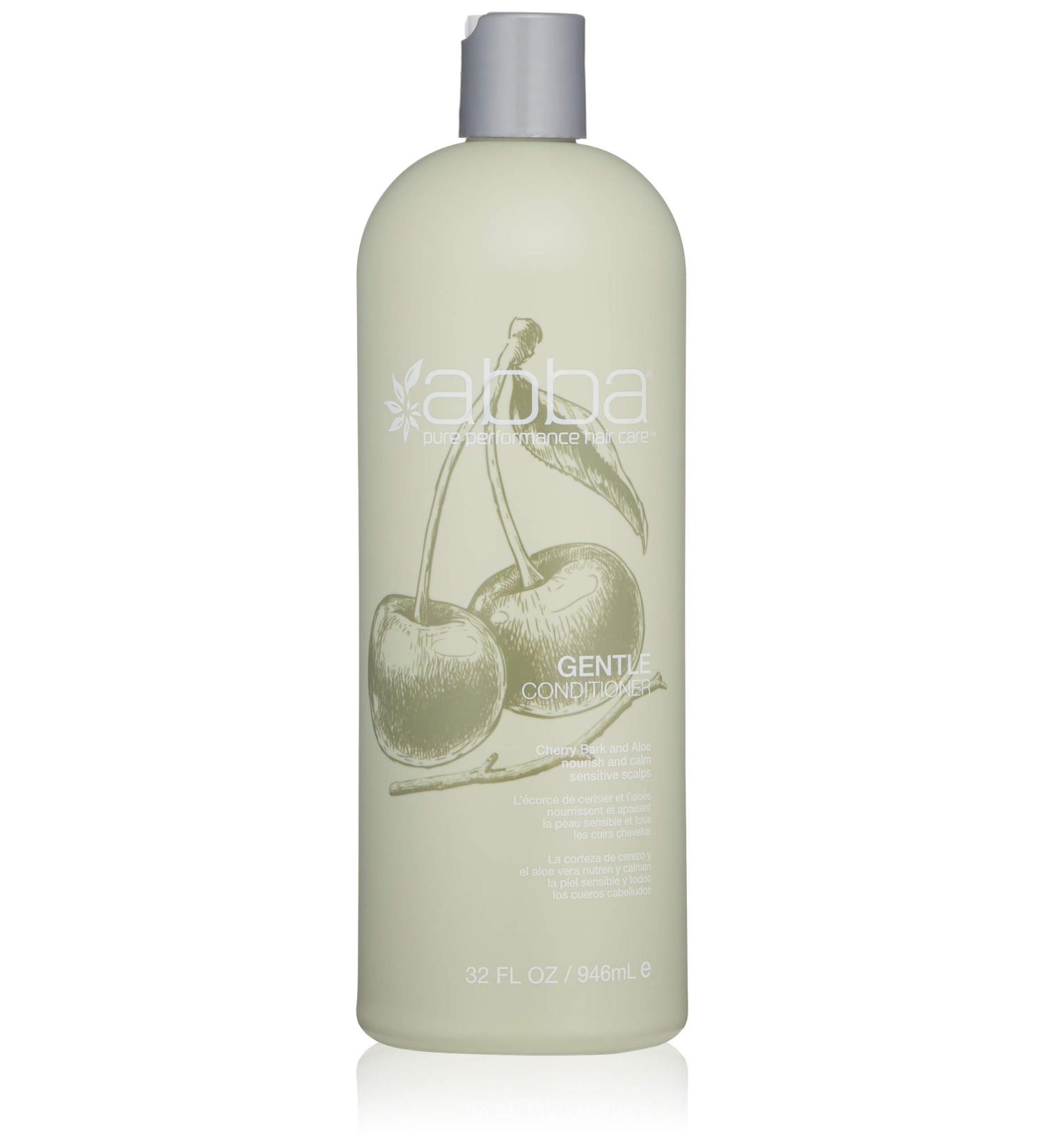 ABBA Gentle Conditioner 32 Fl Oz - Cherry Bark & Aloe Formula - Buy Online on GoSupps.com