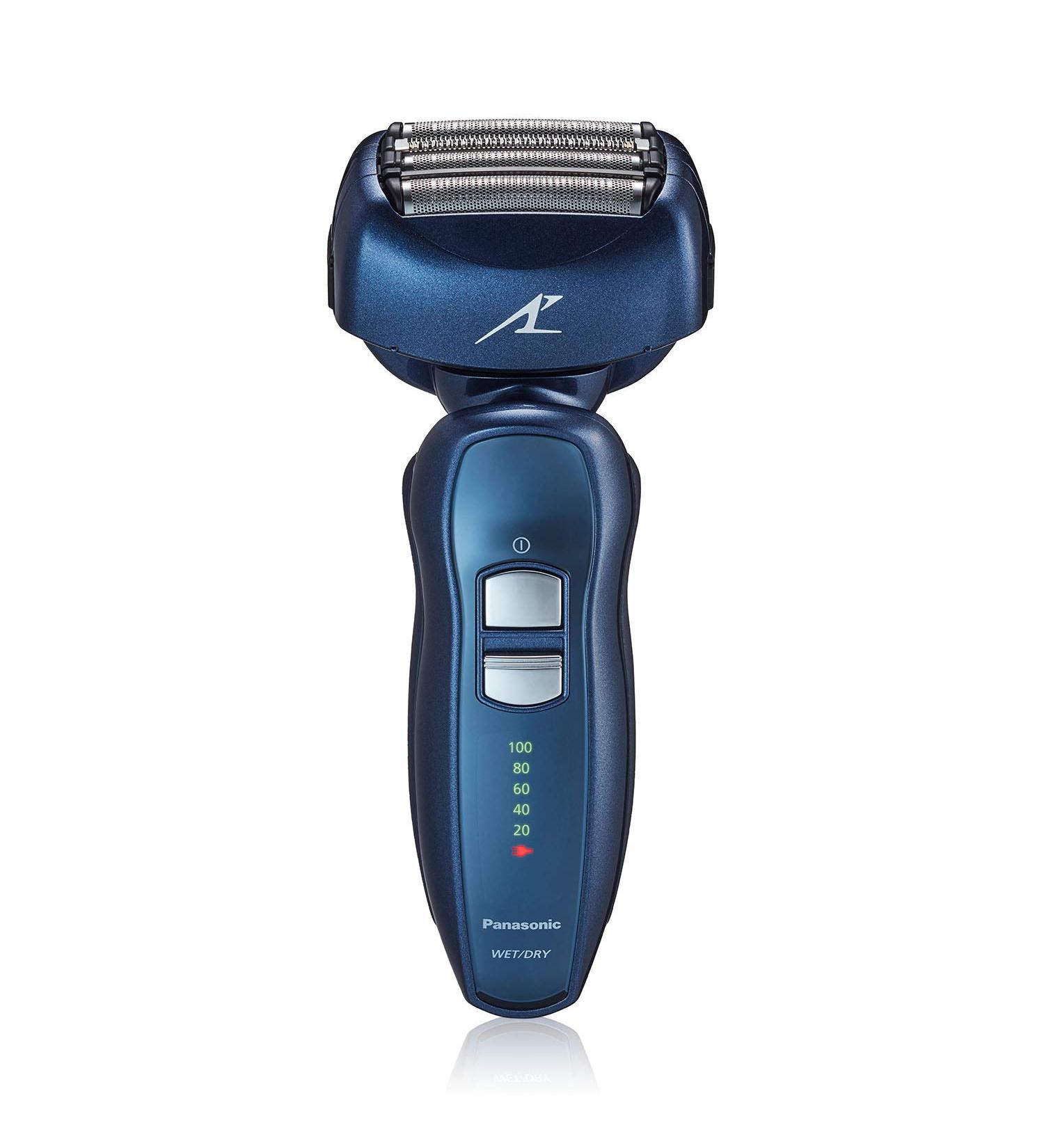 Panasonic Arc4 ES-LA63AA Electric Razor for Men - 4-Blade Rechargeable Shaver with Trimmer - Wet/Dry Foil Shaver - Blue - 1 Count - Buy Online on GoSupps.com