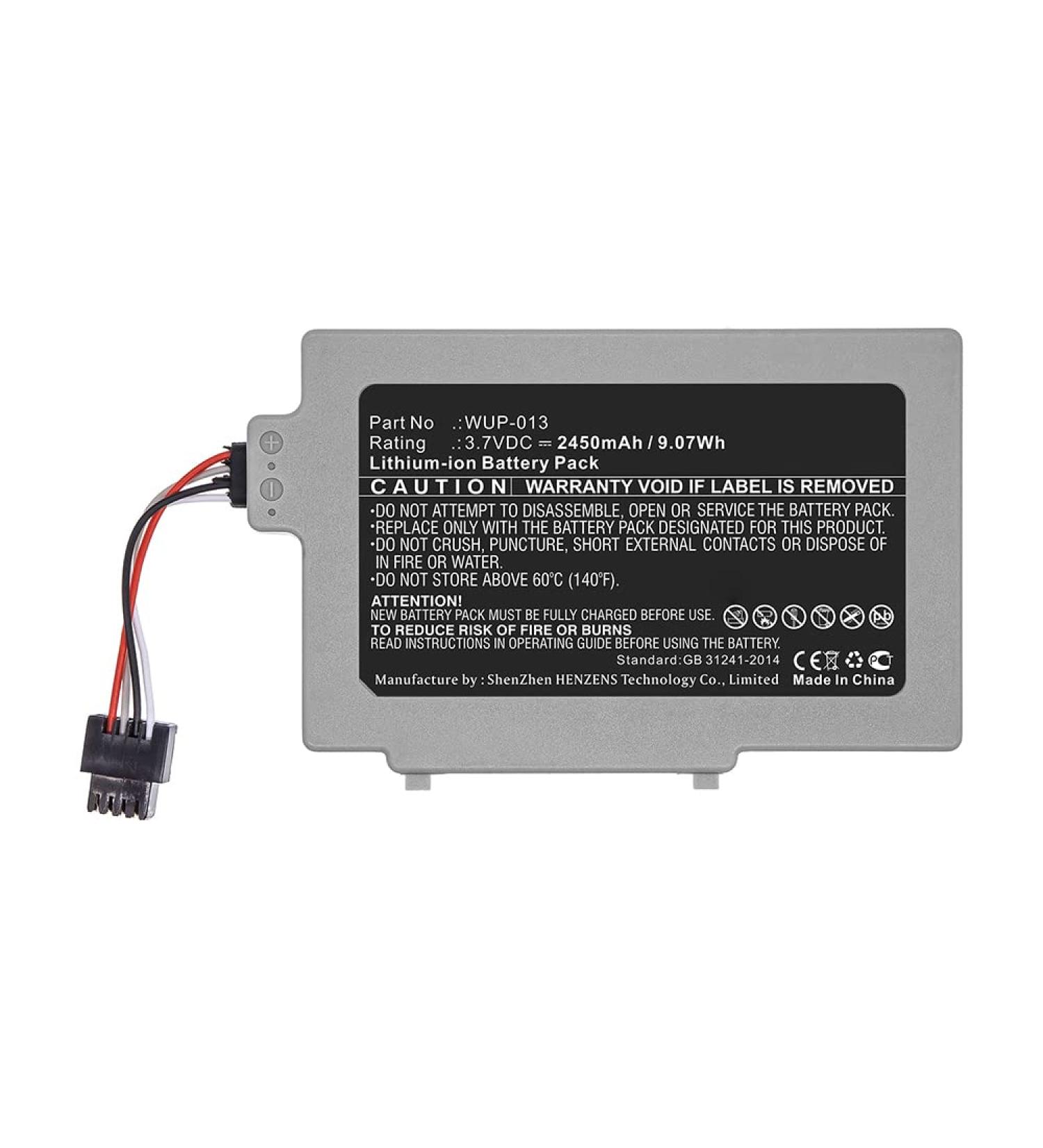 Buy Synergy Digital Game Console Battery for Nintendo WUP-013 - Ultra High Capacity 2450mAh (Li-ion 3.7V) Replacement Battery - Buy Online on GoSupps.com