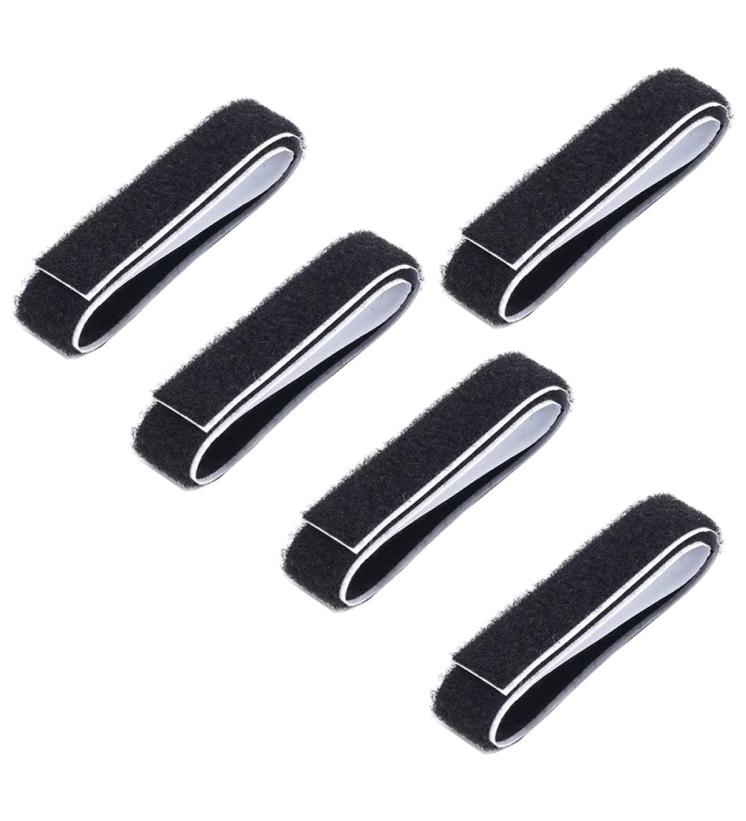 Bunion Corrector & Toe Separator Guard - Elastic Black Feet Wrap for Bunion Relief - 4x1.3cm - Buy Online on GoSupps.com