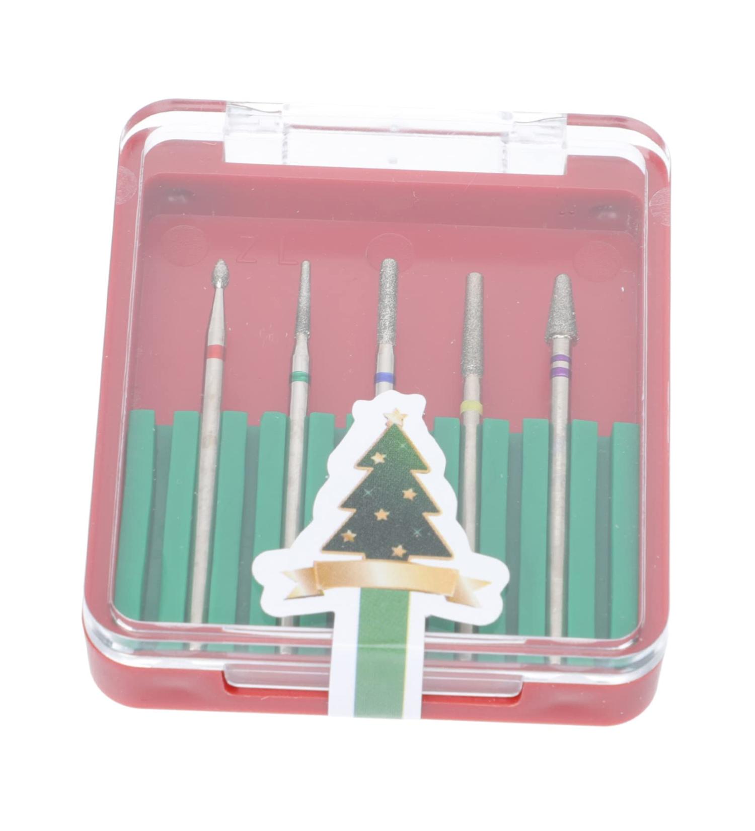 Beavorty 1Set grinding head set ceramic tools hand wisking tool electric nail gel polish remover cuticle drill bit nail drill attachments manicure Nail Drill Head Nail Drill Accessories - Buy Online on GoSupps.com