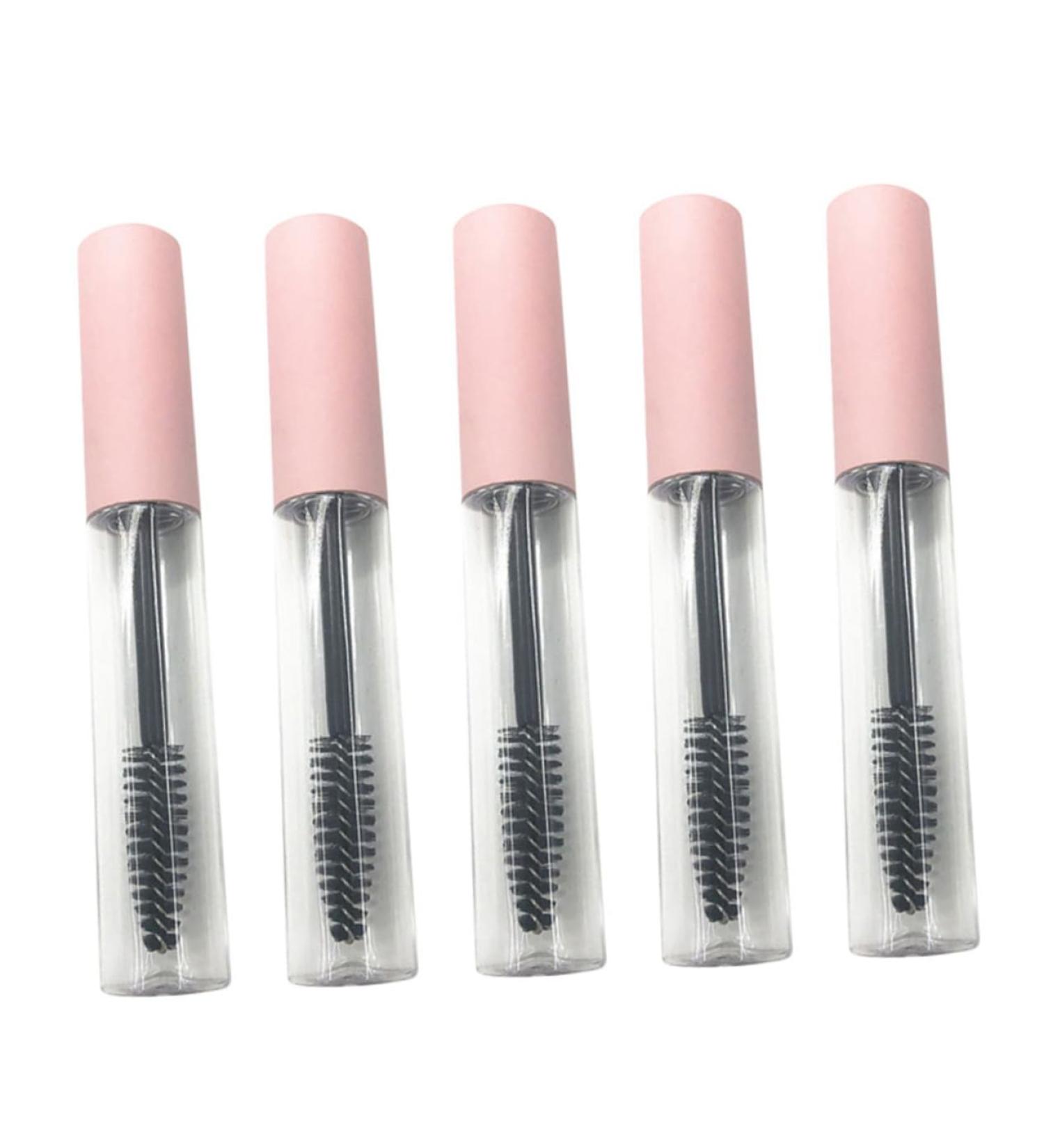 Didiseaon 15 Pcs Mascara Tube Empty Eyelash Eyeshadow Applicators Eyebrow Applicator Mini Abs Pink Container - Buy Online on GoSupps.com