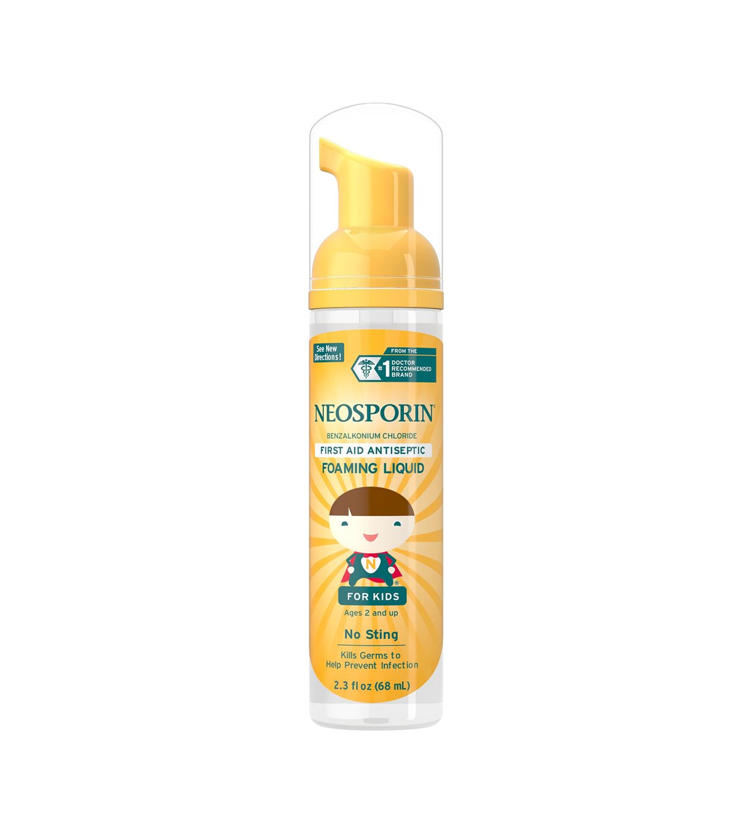 Neosporin + Pain Relief Neo to Go! Antiseptic/Pain Relief Spray 0.26 Oz - Buy Online on GoSupps.com