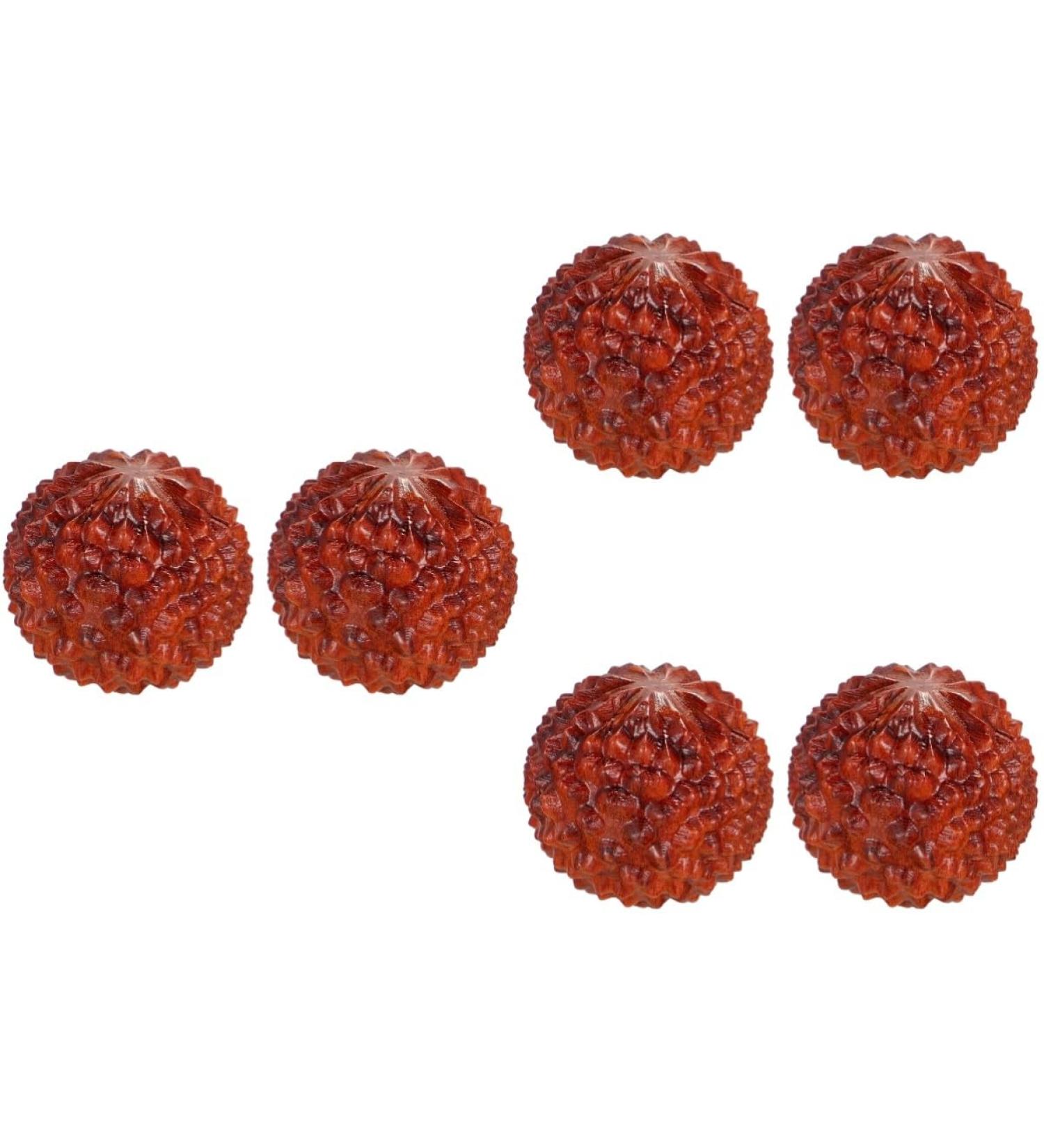 Magiclulu 6-Piece Carnival Baoding Balls | Hand Exercise & Massage Toys | Wooden Decompression Jewelry & Handicrafts - International Shipping - Buy Online on GoSupps.com