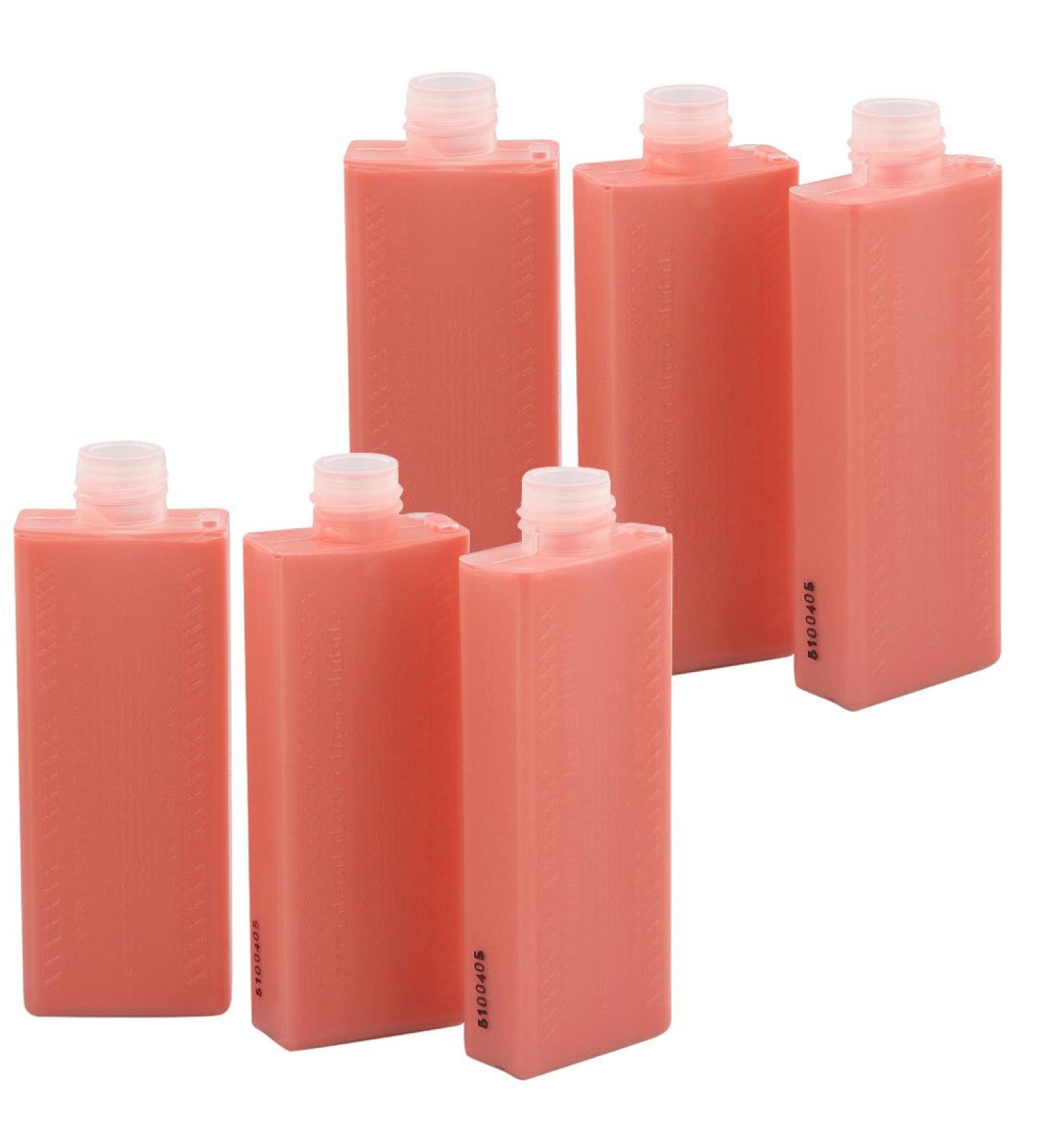 6x Refill Roll-On Wax Cartridges - Lipo America USA/UK Standard Pink Kosmetex 75ml - Compatible with Clean+Easy & Look-Epil - Buy Online on GoSupps.com