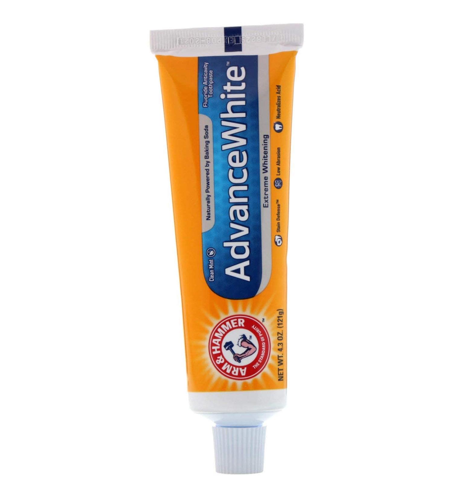 ARM & HAMMER Advance White Baking Soda & Peroxide Toothpaste - Extreme Whitening 4.3 oz - Buy Online on GoSupps.com