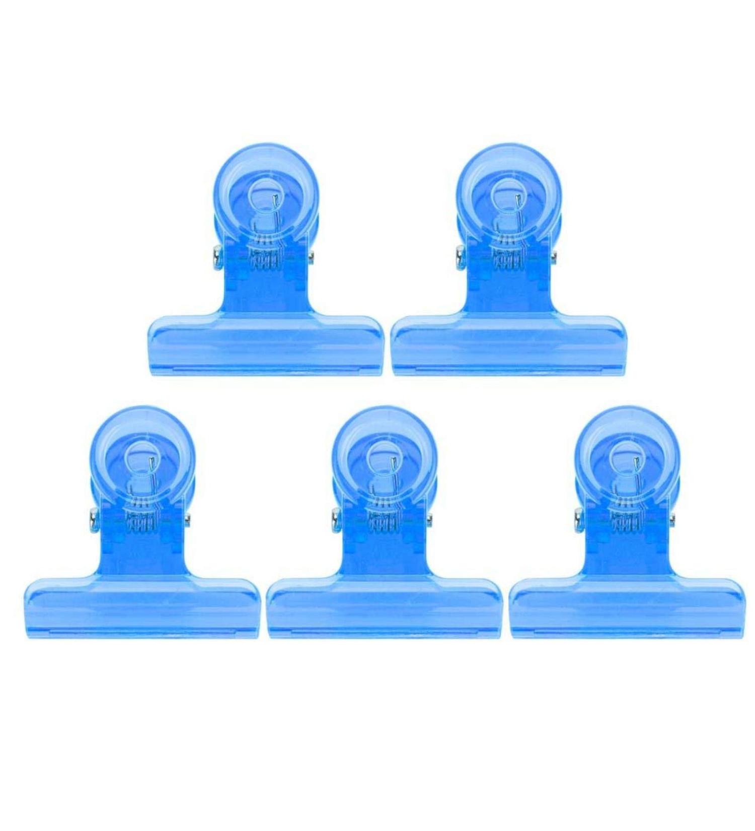 Buy Blue Plastic Nail Clips - Optimal Accessories for Long & Thin Nails | Professional Nail Art Tools - Buy Online on GoSupps.com