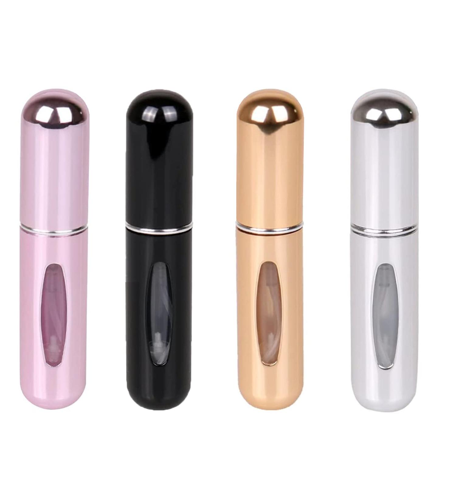 Mini Refillable Perfume Atomizer - Portable Mini Refillable Perfume Empty Spray  Refillable Perfume Spray  Atomizer Perfume Bottle  Scent Pump Case  Travel Perfume Atomizer Refillable (5ml  4 PCS) - Buy Online on GoSupps.com