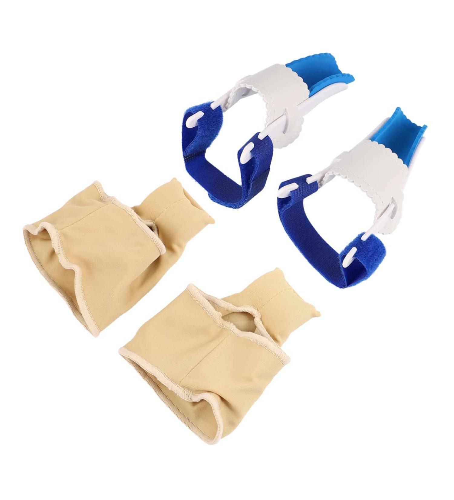 Healeved 6-Piece Toe Nail & Bunion Protector Set - Pedicure Stand, Thumb Splint, Toe Dividers - Assorted Colors - 13X6cm - Buy Online on GoSupps.com