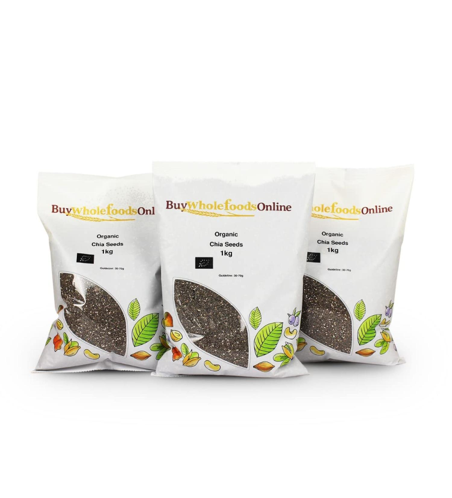 Organic Chia Seeds 3kg (BWFO)
