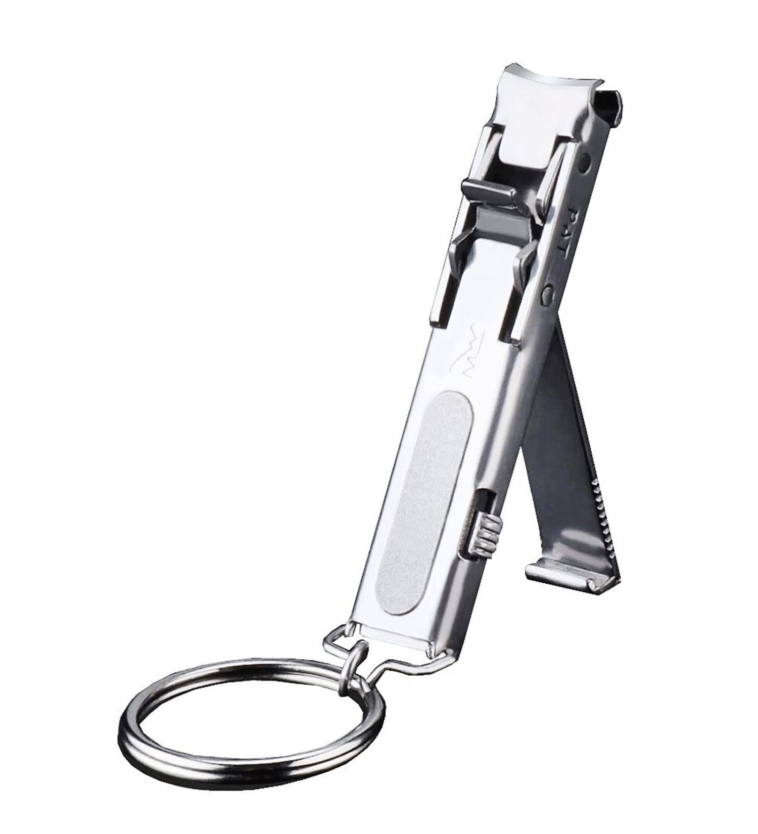 QXSJEDYCH Nail Clippers Ultra-Thin Nail Clippers Collapsible Portable Travel Fingernail Keychain Nail Scissors Cutter Manicure Tools Nails With File - Buy Online on GoSupps.com