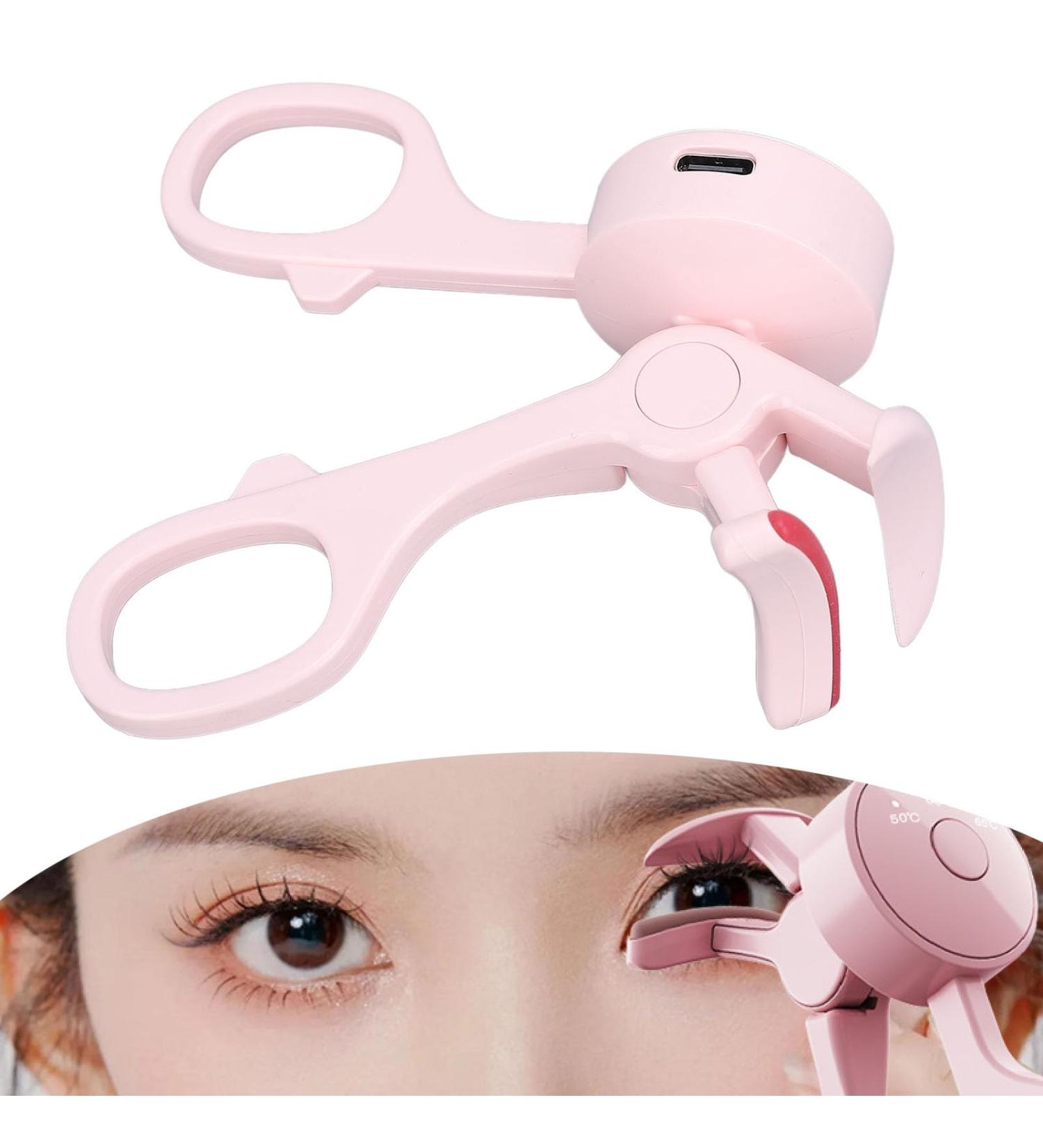 Buy Electric Heated Eyelash Applicator & Curler | Portable Rechargeable & Non-Pinching for Perfect Curls at Home & Travel - Buy Online on GoSupps.com
